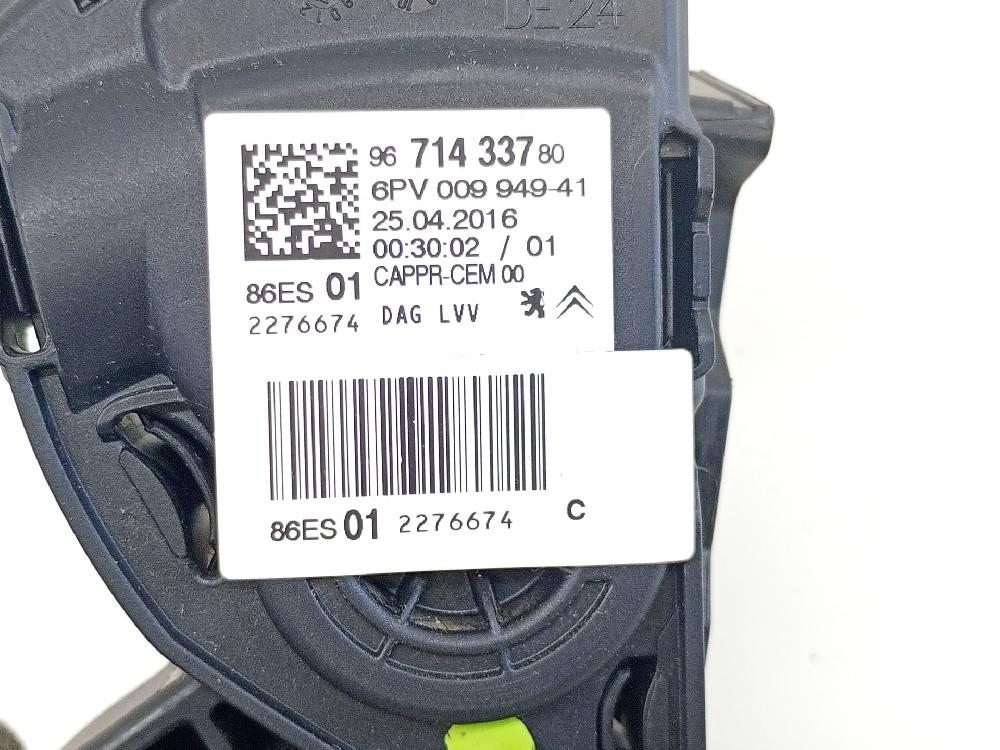 Potenciometro HN01 9671433780 de Peugeot 208 i (ca_, cc_) 2012-2021 110 CV con 189735 km - pieza usada