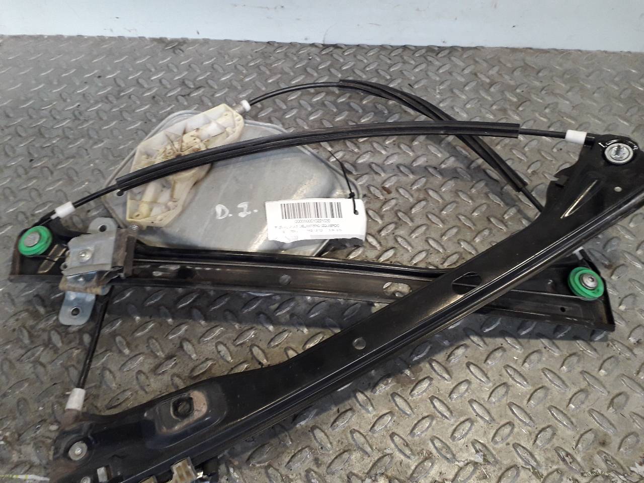 VOLKSWAGEN Jetta 5 generation (2005-2011) Priekinių kairių durų stiklo pakelėjas 1K5837461B, 1K0959793G, 1K5837401P 23703042