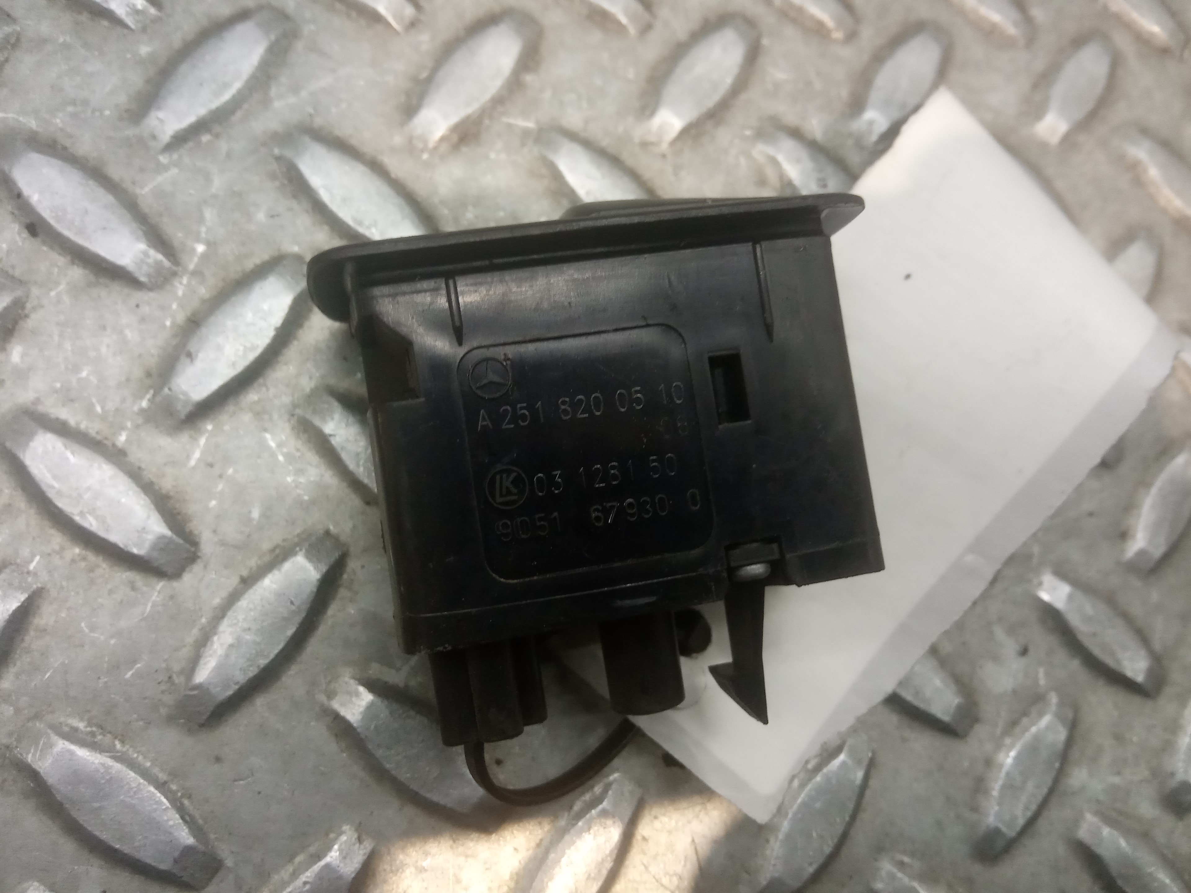 MERCEDES-BENZ B-Class W245 (2005-2011) Rear Right Door Window Control Switch A2518200510 23692904