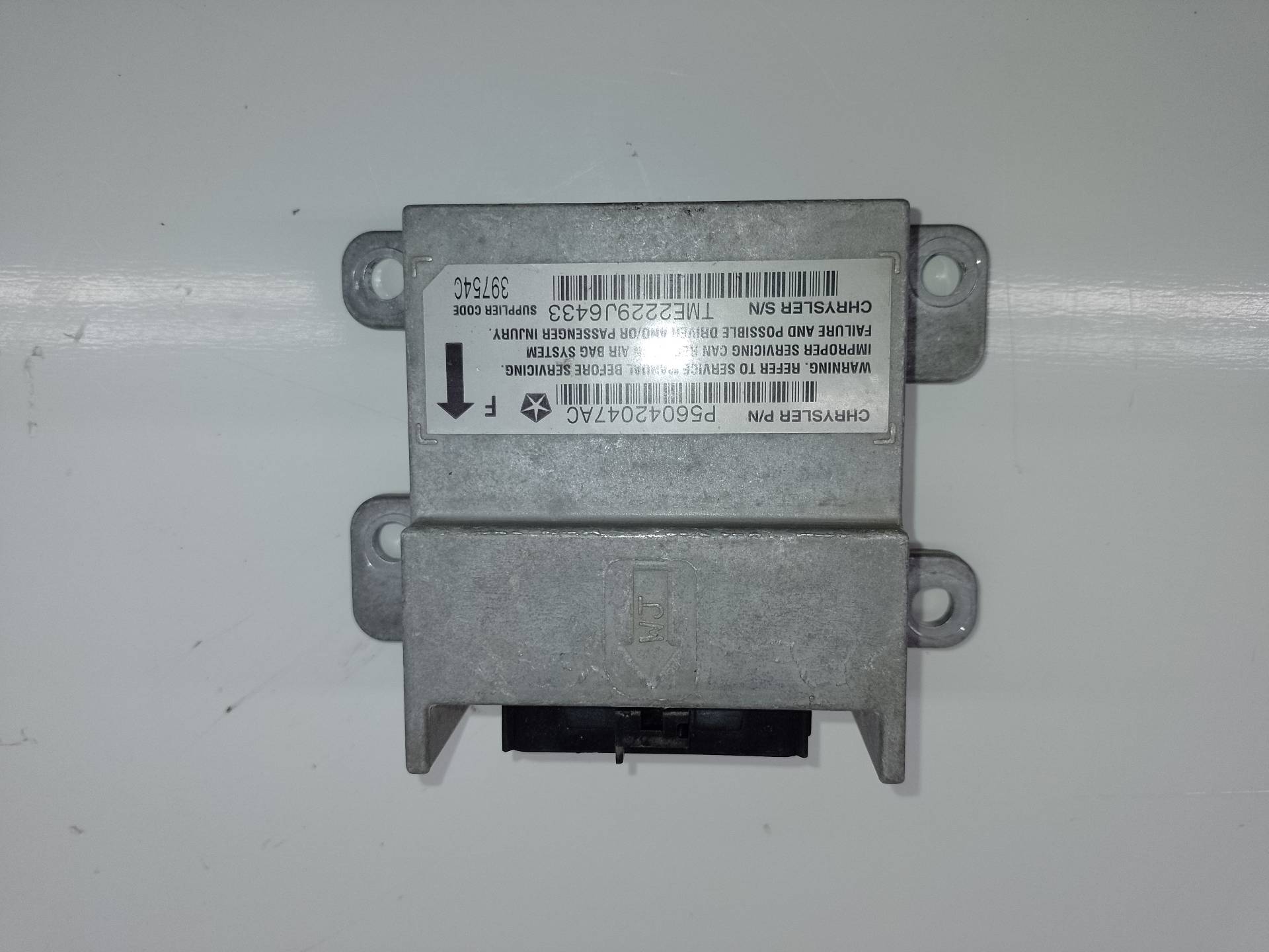 JEEP Grand Cherokee 2 generation (WJ) (1999-2004) SRS Control Unit P56042047AC 25809525