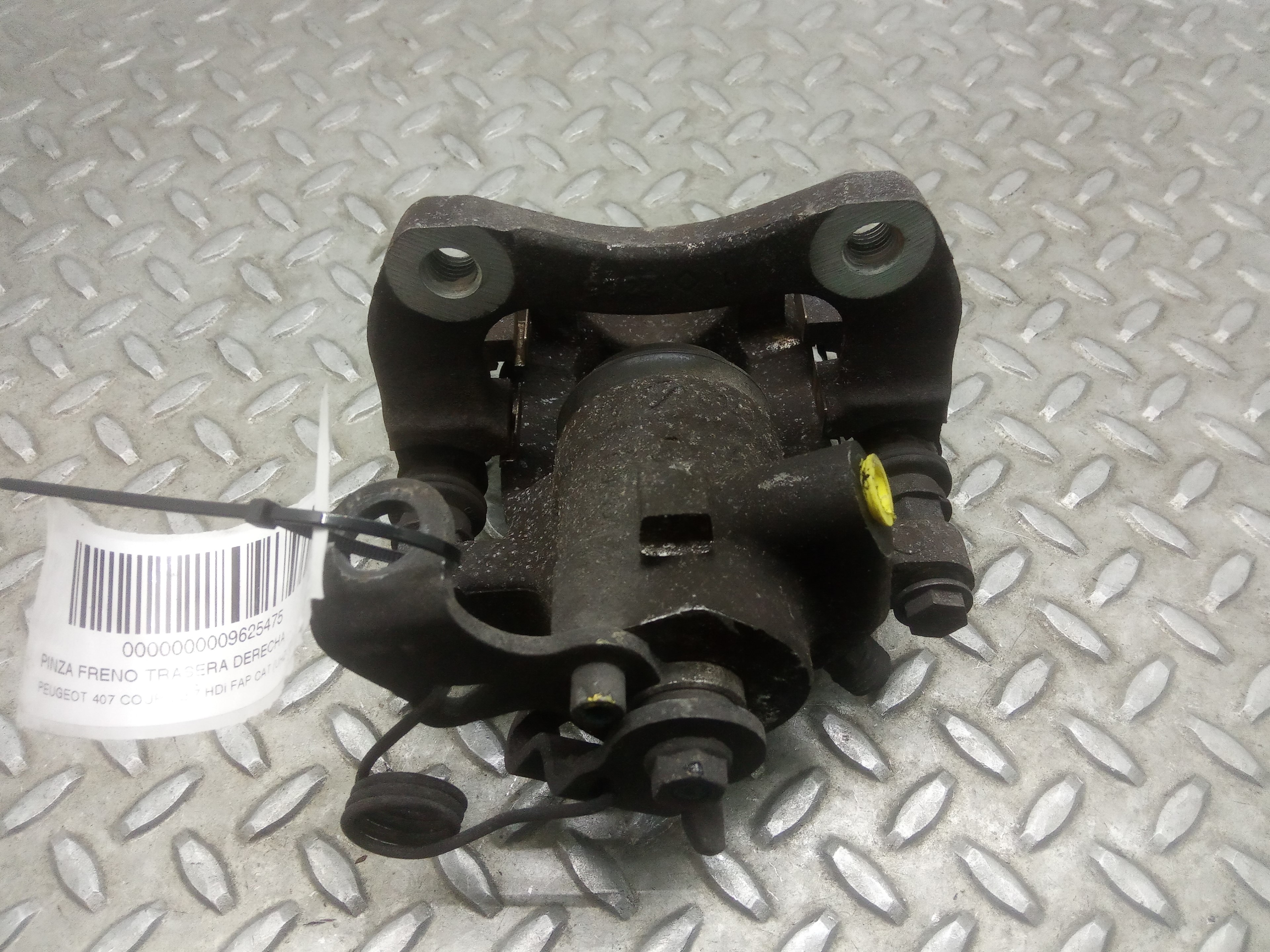 PEUGEOT 407 1 generation (2004-2010) Rear Right Brake Caliper 9660119280 23691429