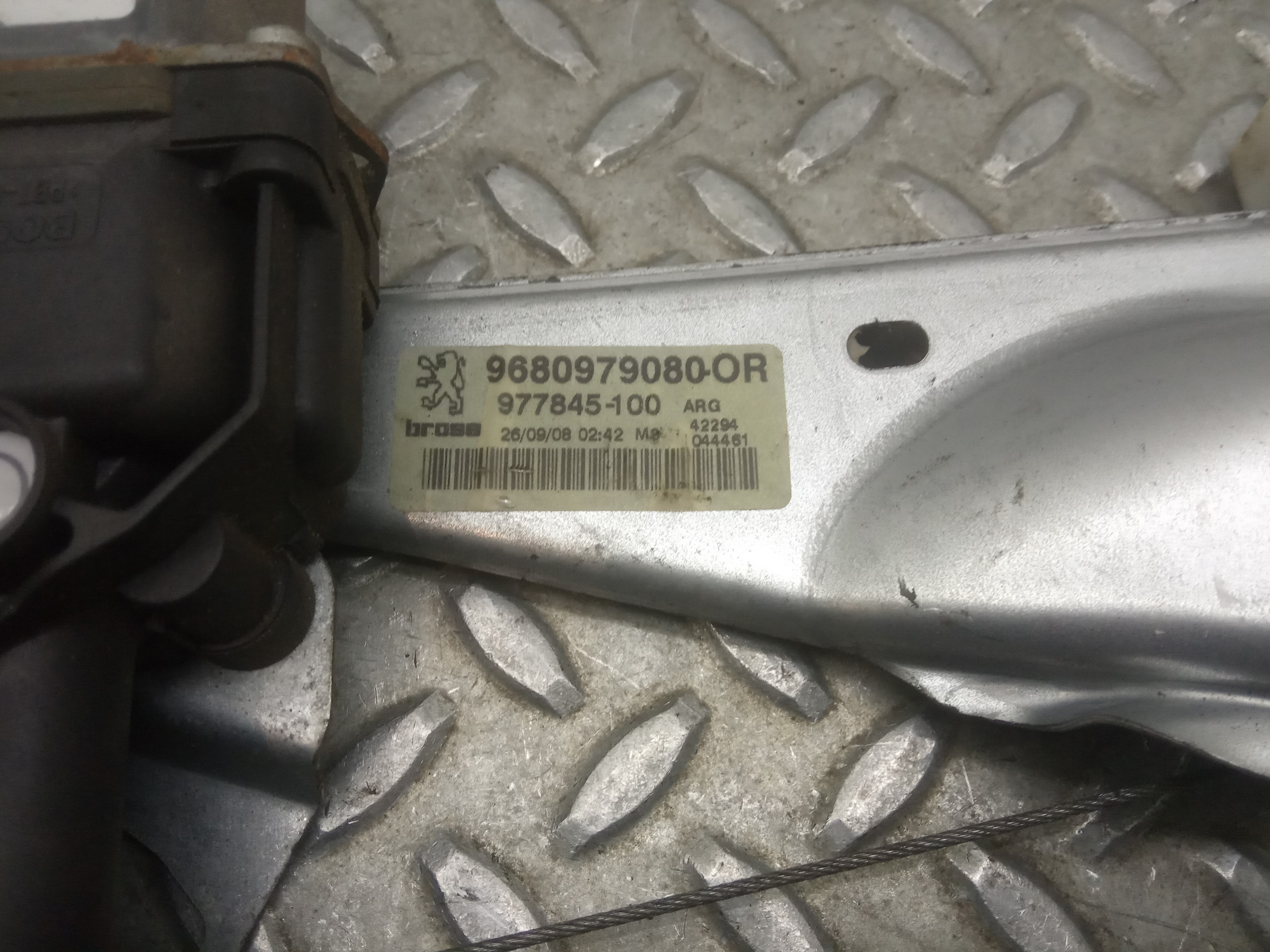 PEUGEOT 308 T7 (2007-2015) Lève-vitre de porte arrière gauche 9680692380,0130822449 23691131