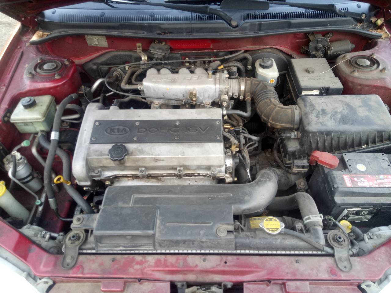 KIA Sephia 1 generation (1992-1998) Двигатель 25348018