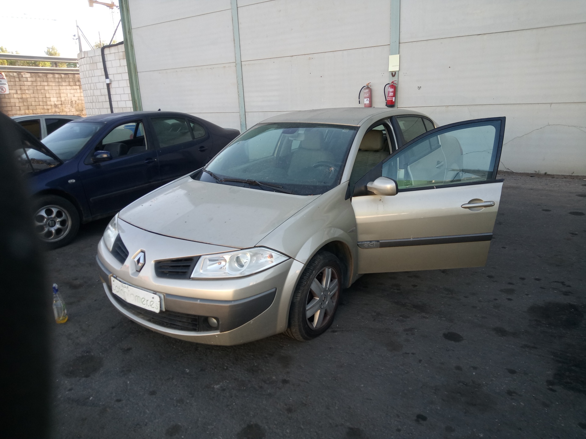 RENAULT Megane 2 generation (2002-2012) Kondicionieriaus siurblys (kompresorius) 01140169 25772552