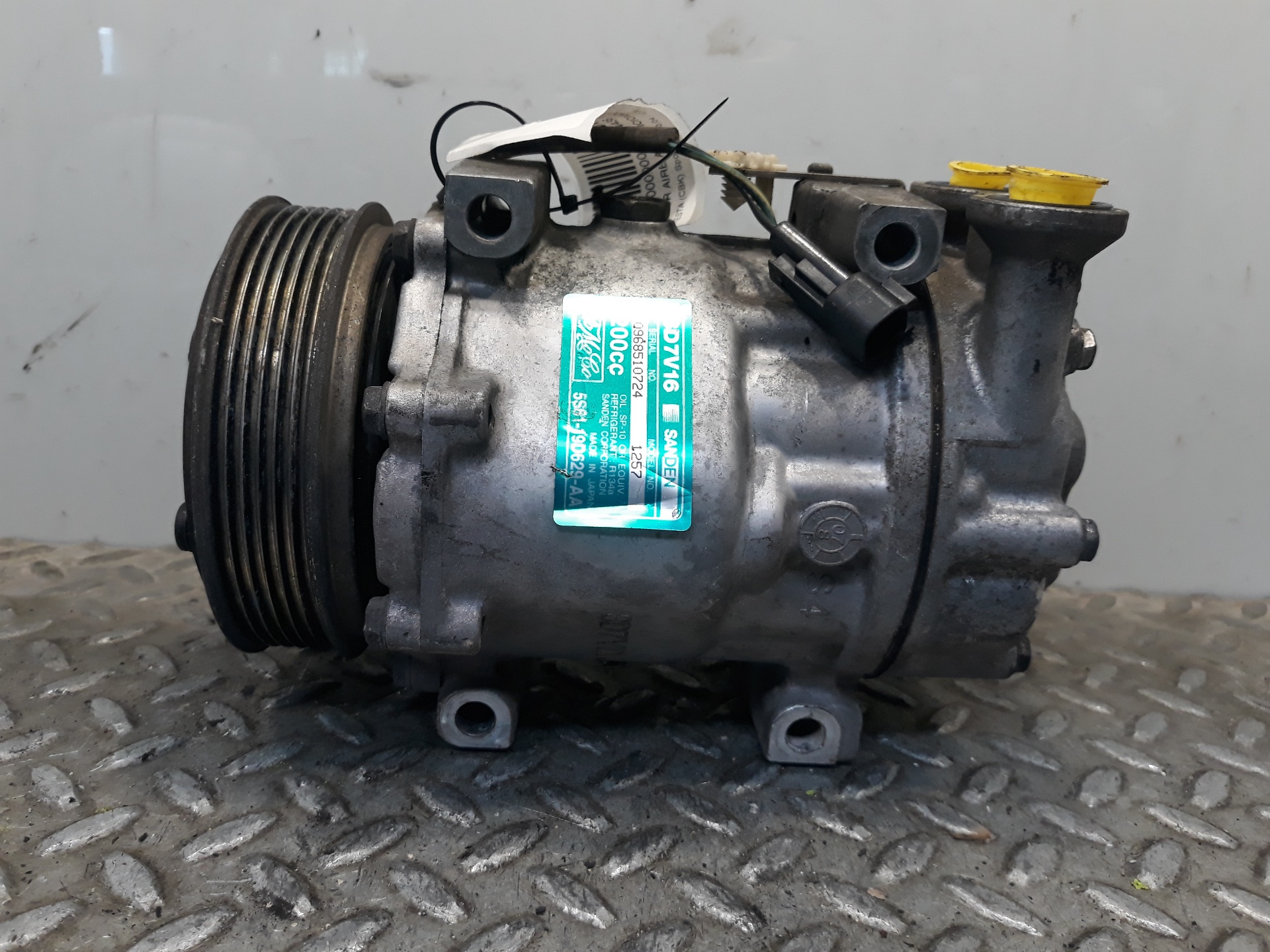 RENAULT Fiesta 5 generation (2001-2010) Air Condition Pump SD7V161257, 5S6119D629AA, 0968510724 23306315