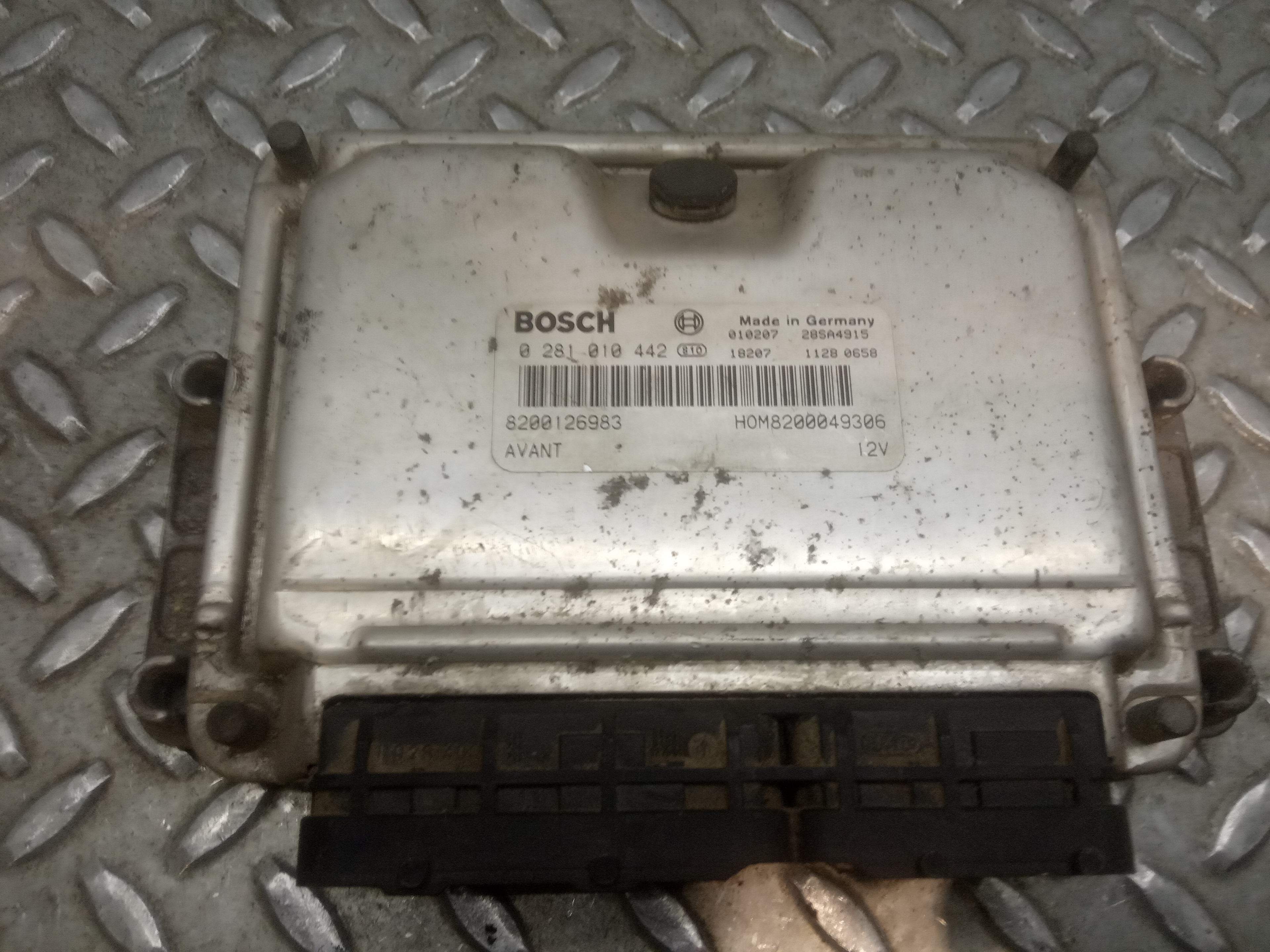 RENAULT Megane 1 generation (1995-2003) Other Control Units 0281010442 23672184