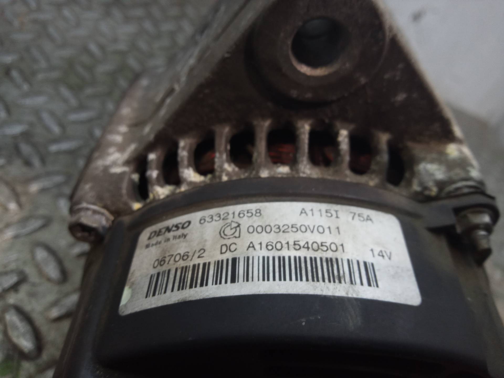 SMART Fortwo 1 generation (1998-2007) Генератор 63321658, 0003250V011, A1601540501 23707205