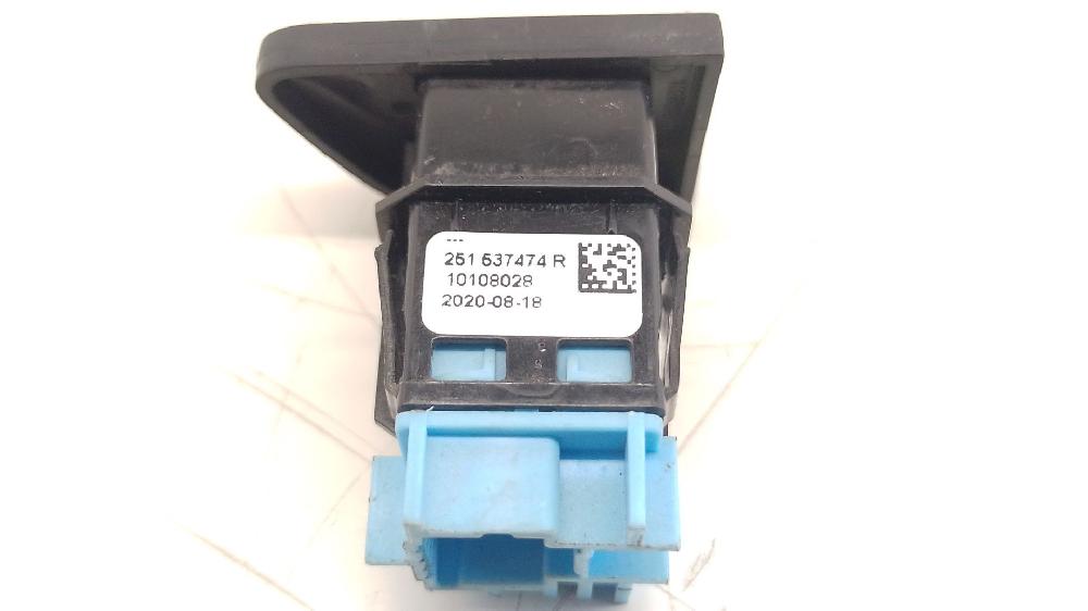 Interruptor K9K 872,K9K 873 251537474R de Renault Kadjar (ha_, hl_) 2015-1 116 CV - pieza usada
