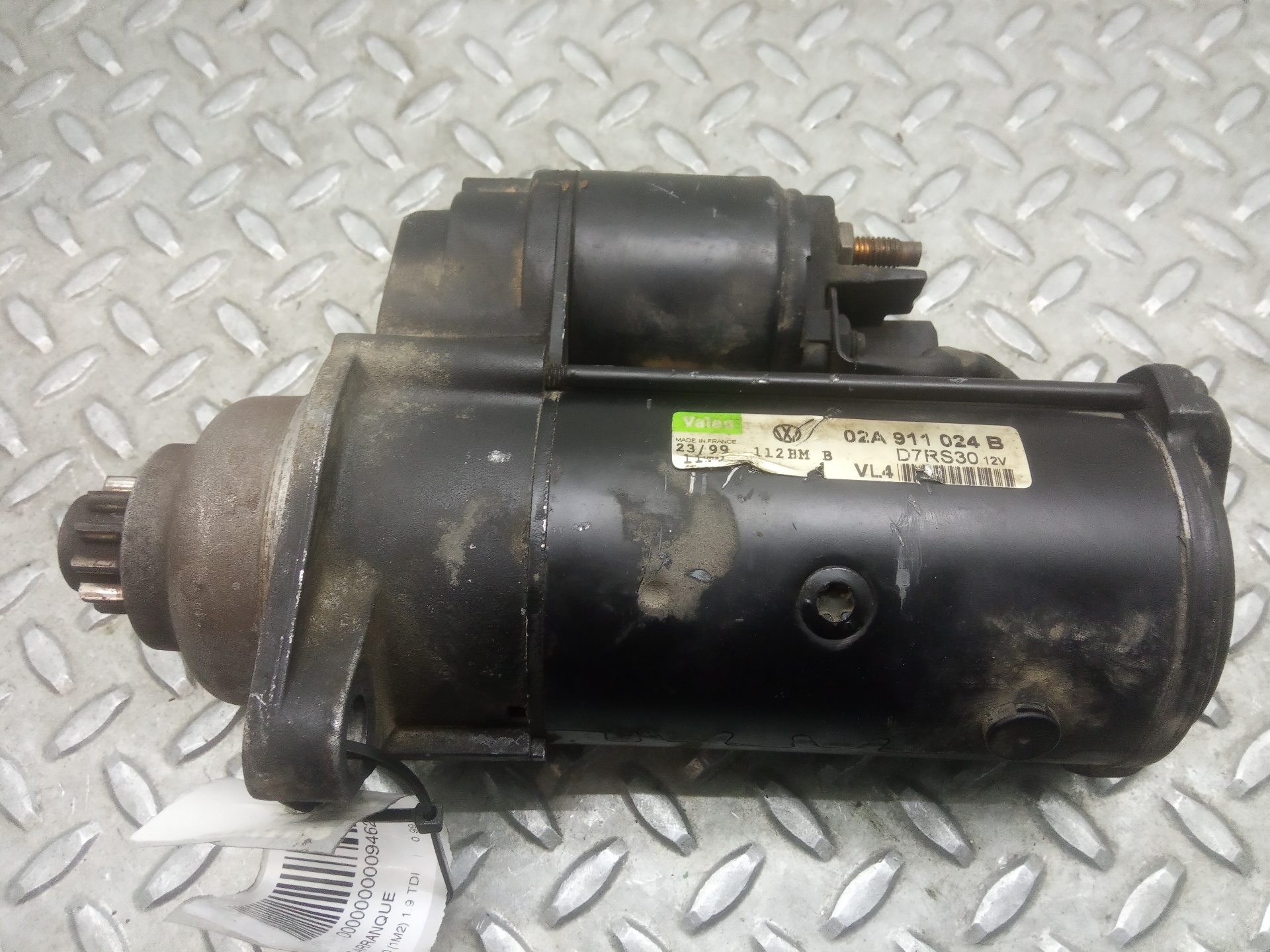 NISSAN Toledo 2 generation (1999-2006) Starter Motor 02A911024B, D7RS30 23306187