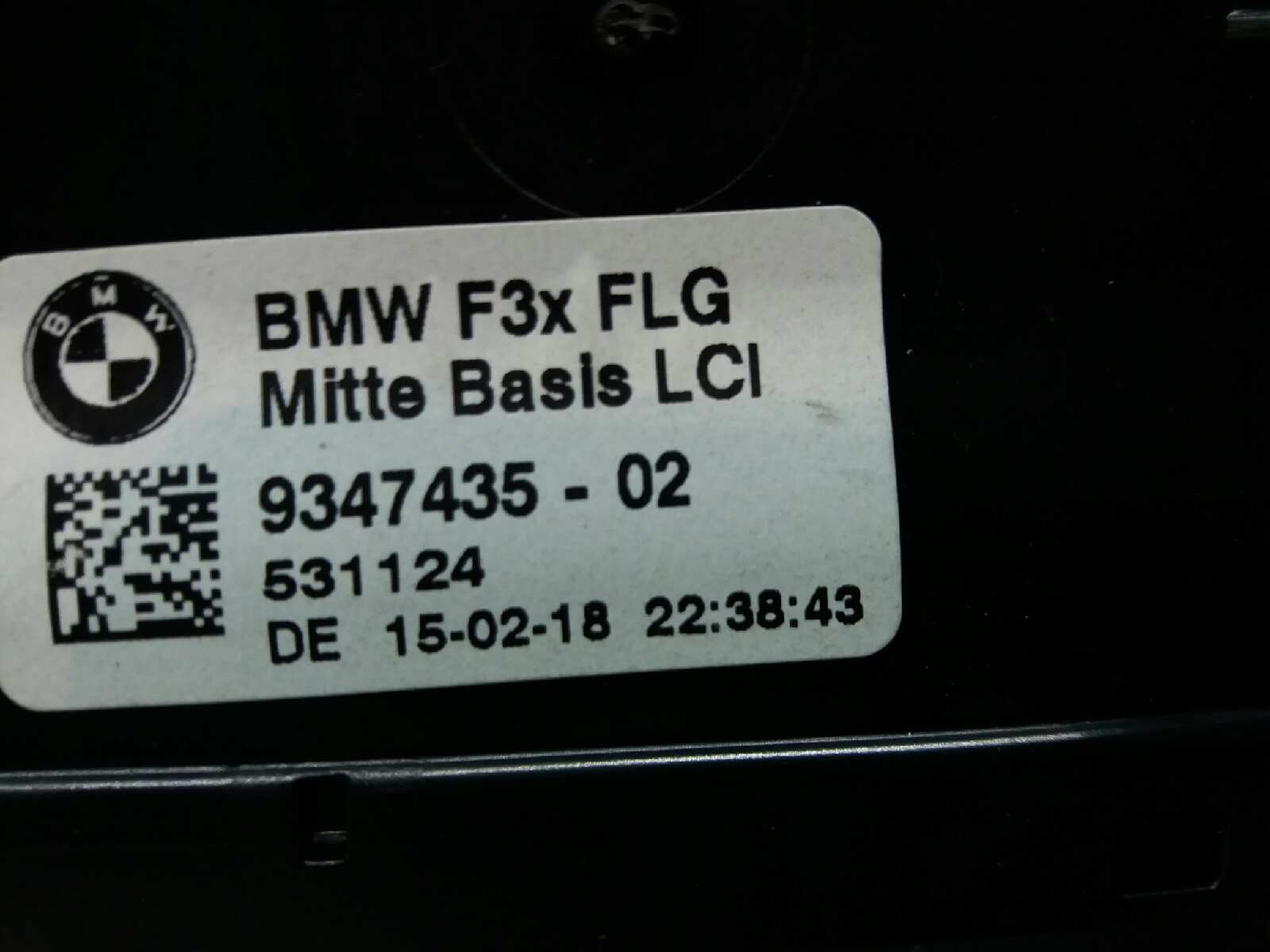 BMW 1 Series F20/F21 (2011-2020) Αεραγωγοί στο ταμπλό 934743502 18683398