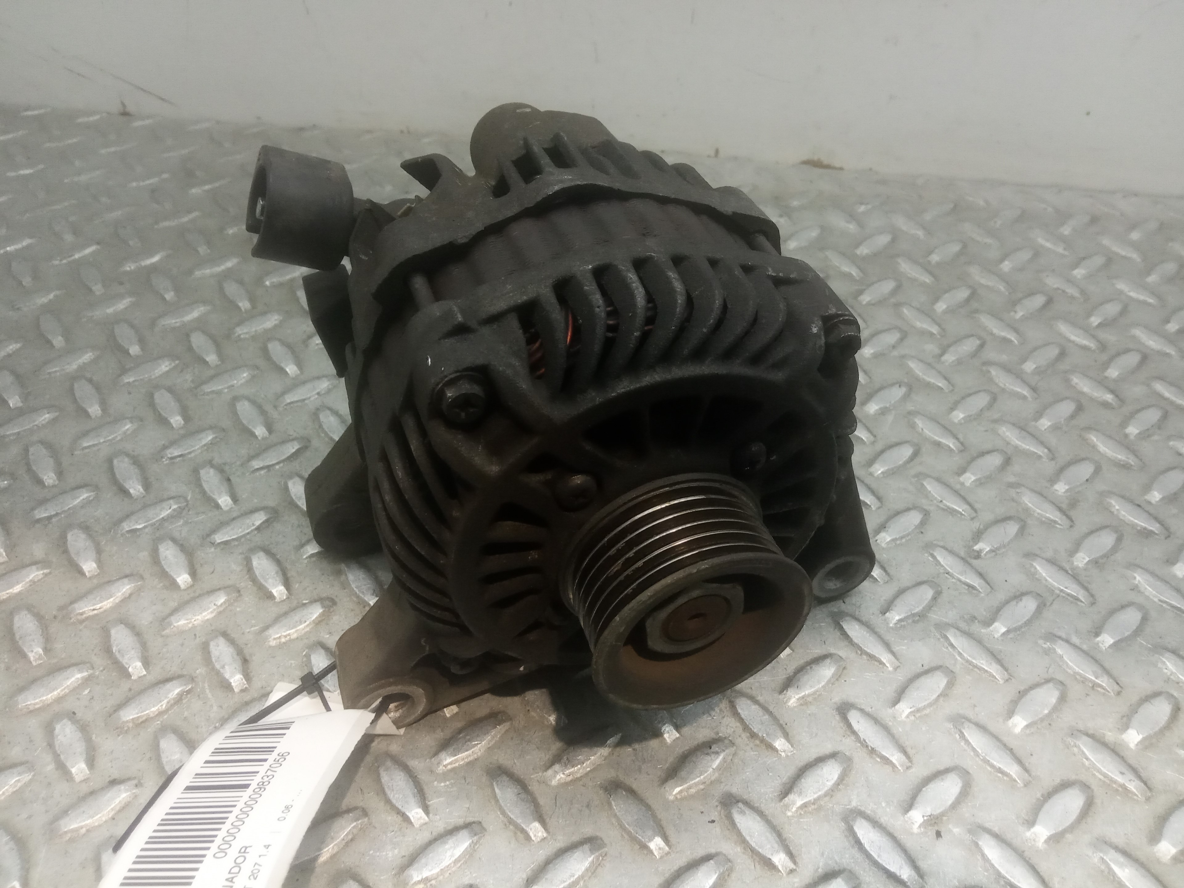 PEUGEOT 207 1 generation (2006-2009) Alternator 9660055080, A005TG0192B 23695278