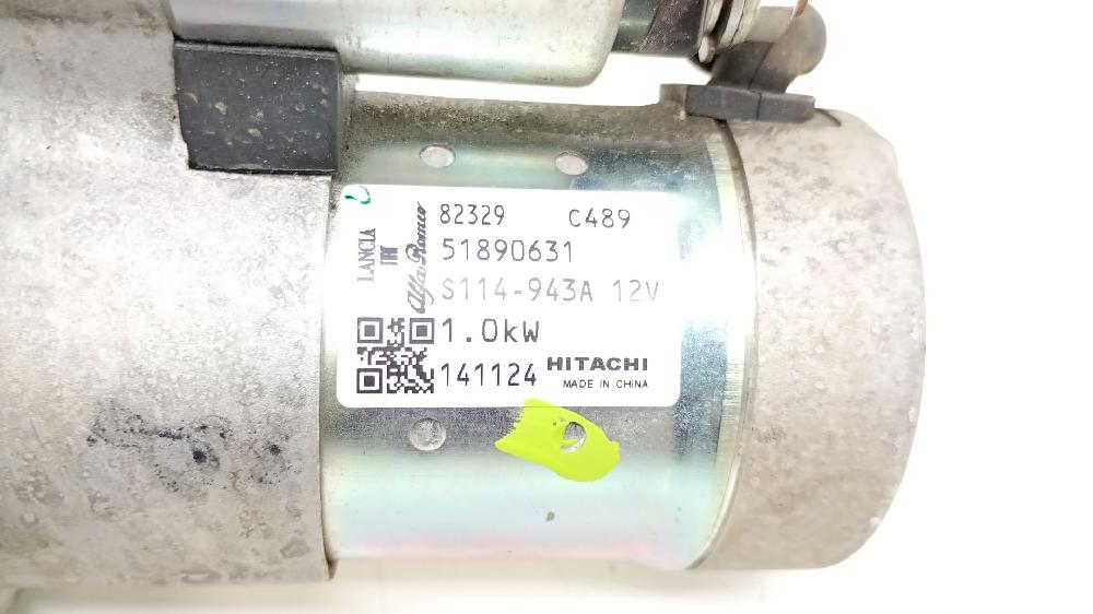 Halter anlasser 169 A4.000 51890631 de Fiat 500 (312_) 2010-0 69 CV - pieza usada