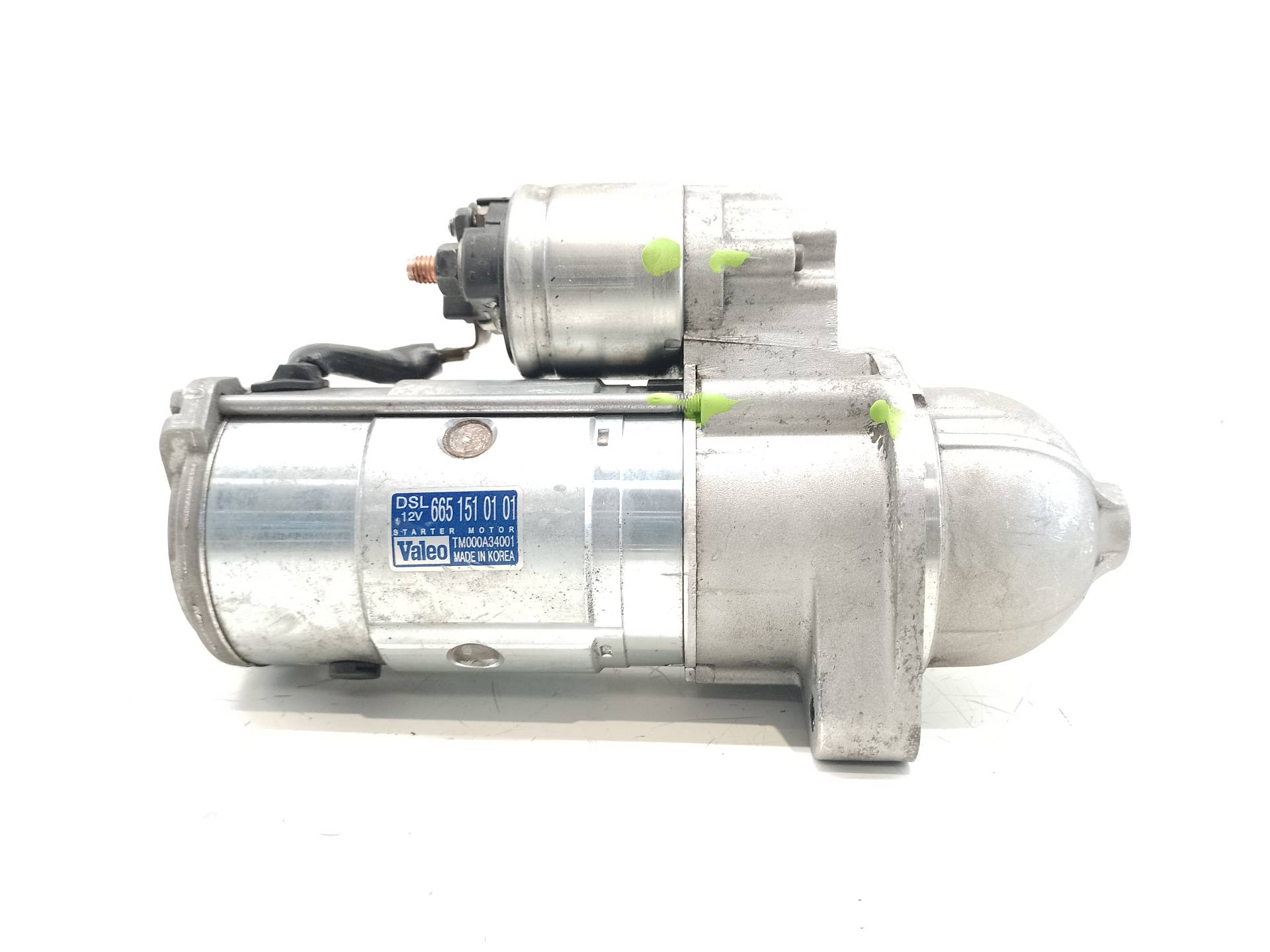 SSANGYONG Kyron 1 generation (2005-2015) Startmotor 6651510101 26377503