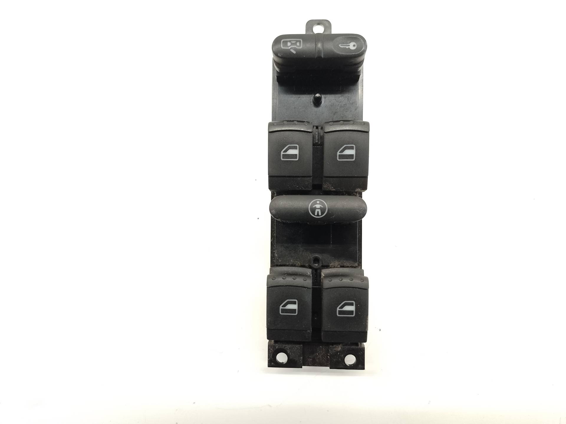 SEAT Leon 1 generation (1999-2005) Front Left Door Window Switch 1J4959857B 25434551