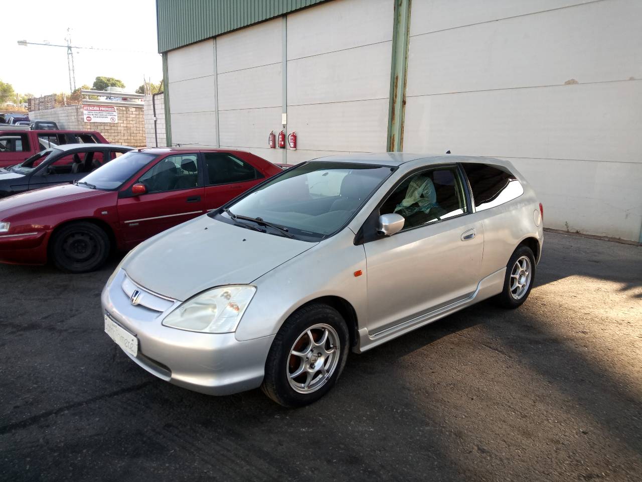 HONDA Civic 7 generation (2000-2005) Vänster främre fönsterhissare 72250S5SE02 25427417