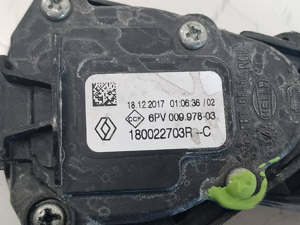 Pedal del acelerador H4B B4 180022703 de Dacia Sandero 2012-2018 90 CV con 29997 km - pieza usada