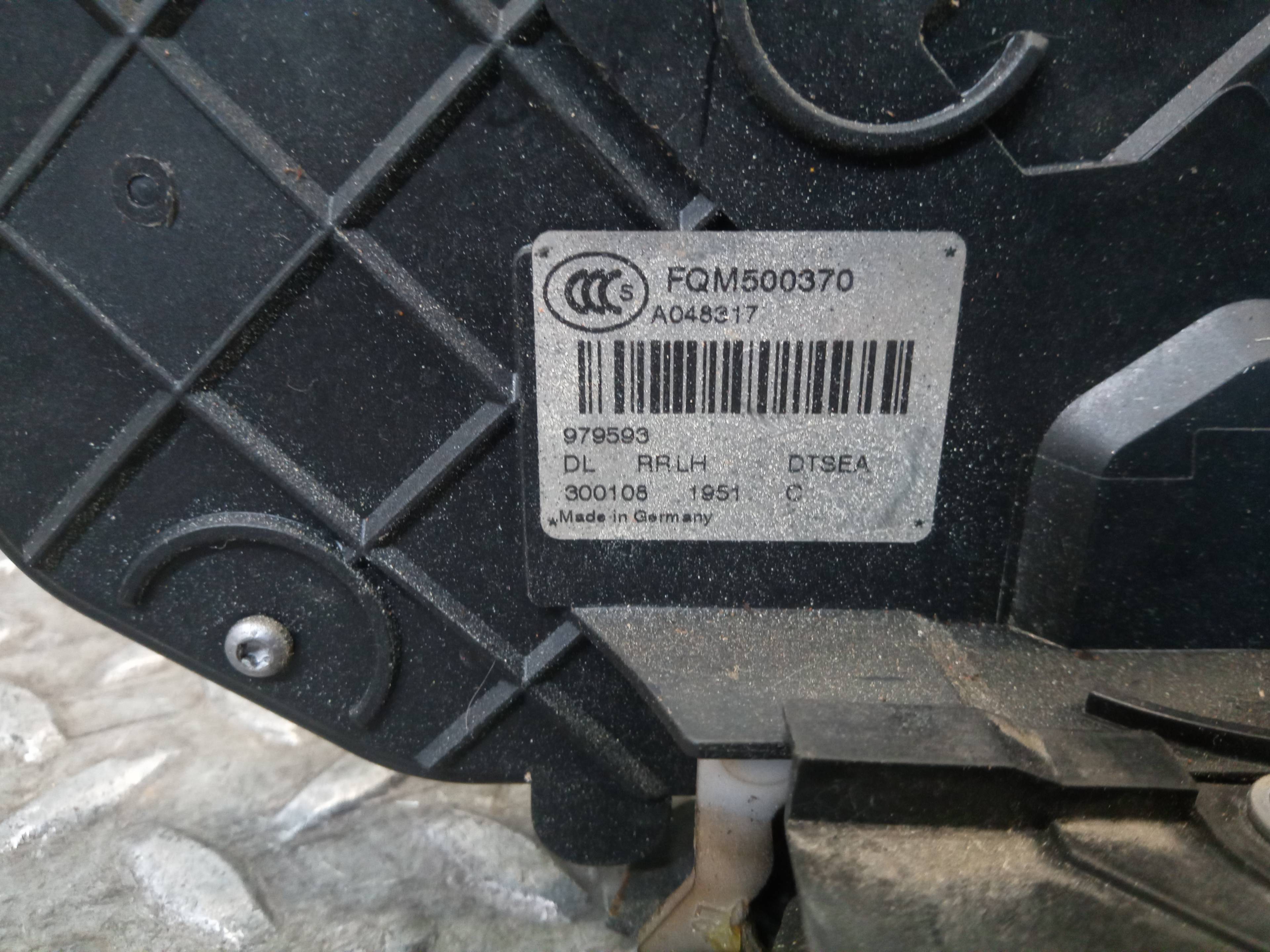 LAND ROVER Range Rover Sport 1 generation (2005-2013) Замок задней левой двери FQM500370 23320550