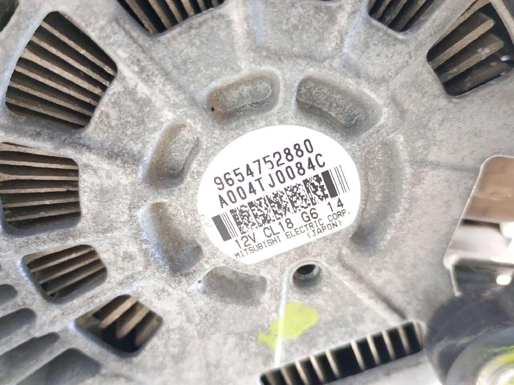 Alternador RHR (DW10BTED4) 9654752880 de Citroen C5 ii (rc_) 2004-2008 136 CV - pieza usada