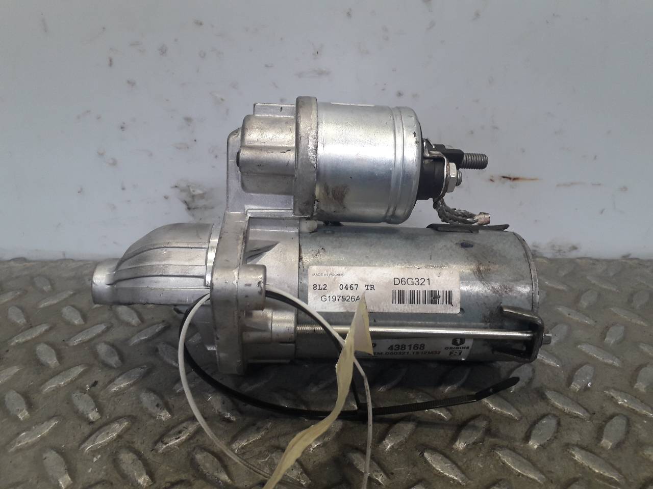 FIAT Grande Punto 1 generation (2006-2008) Starter Motor D6G321, 438168 23360665