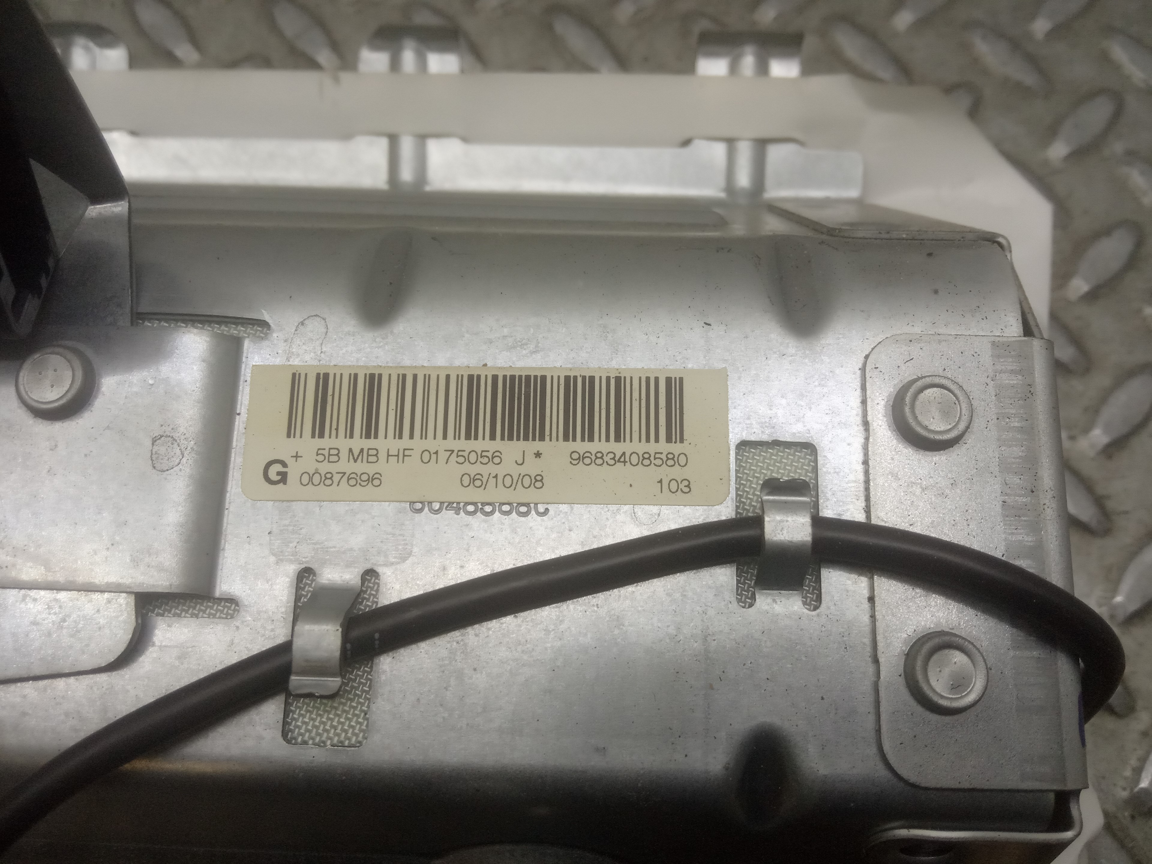 PEUGEOT 207 1 generation (2006-2009) Other part 9683408580 23695275