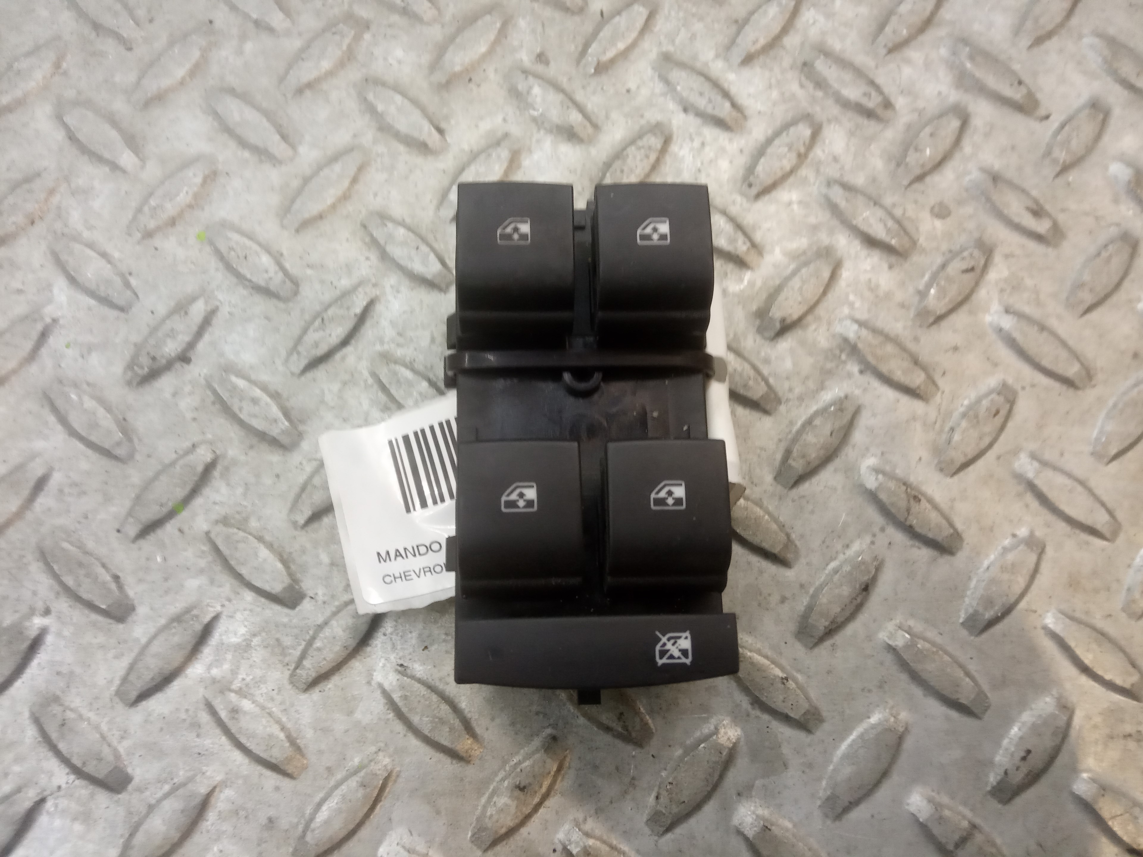 CHEVROLET Orlando 1 generation (2010-2015) Front Left Door Window Switch 13305373 18622785