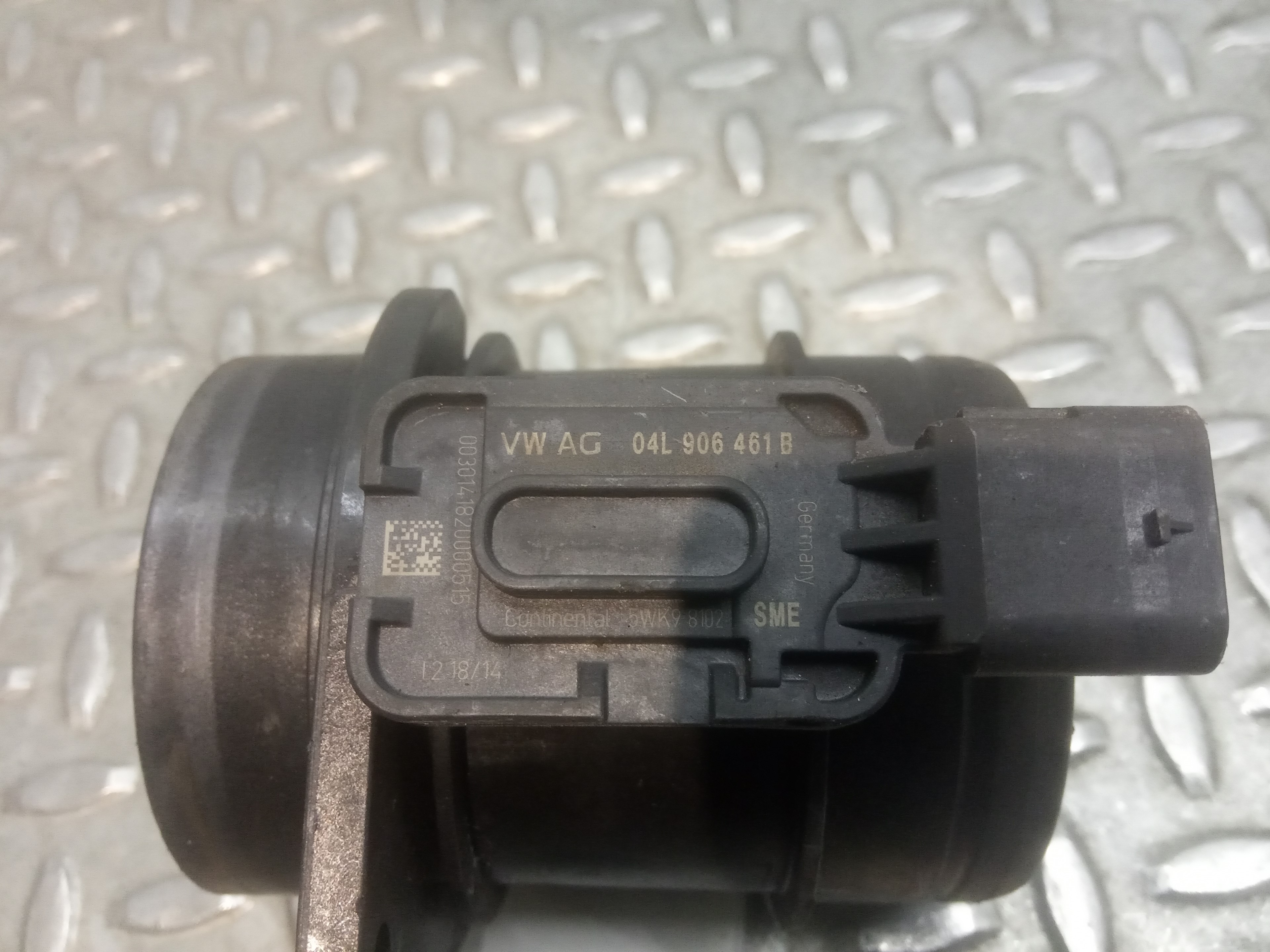 SEAT Leon 3 generation (2012-2020) Mass Air Flow Sensor MAF 04L906461B, 5WK98102 23695206