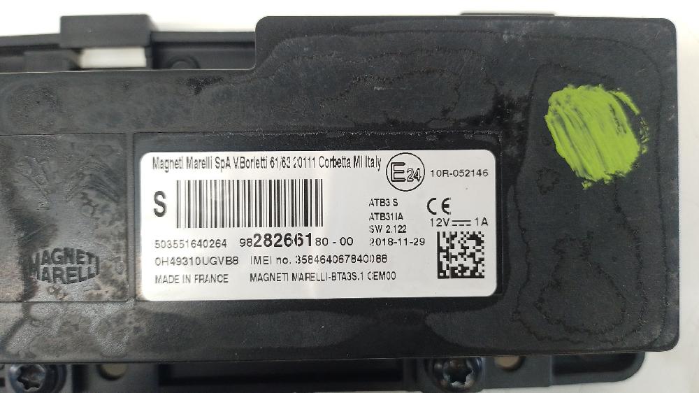 Módulo electronico HNP (EB2ADT),HNV (EB2DTM),HNZ (EB2DT) 9828266180 de Peugeot 208 i (ca_, cc_) 2012-2021 110 CV con 84541 km - pieza usada