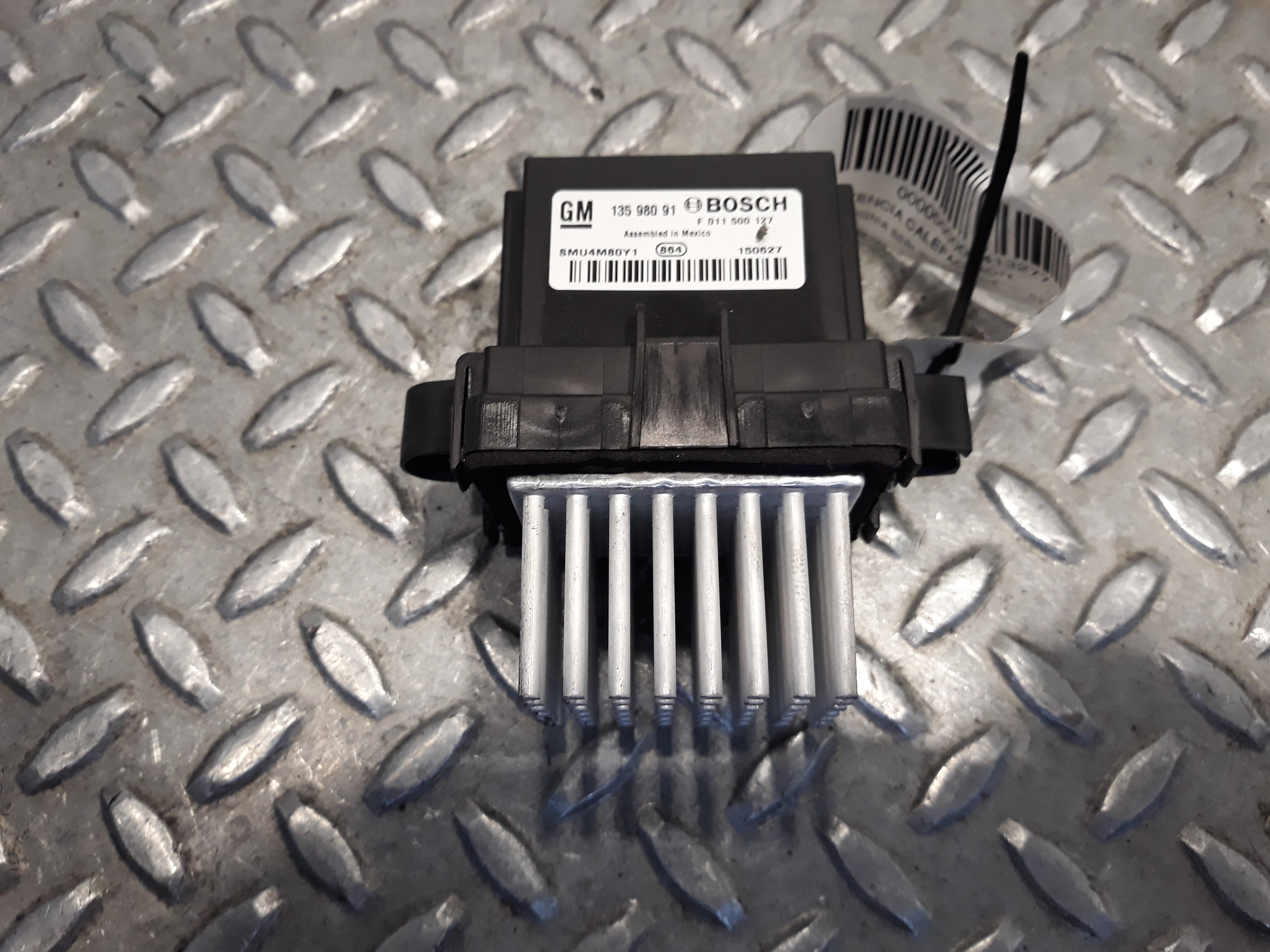 OPEL Insignia A (2008-2016) Interior Heater Resistor 13598091, F011500127 23688841
