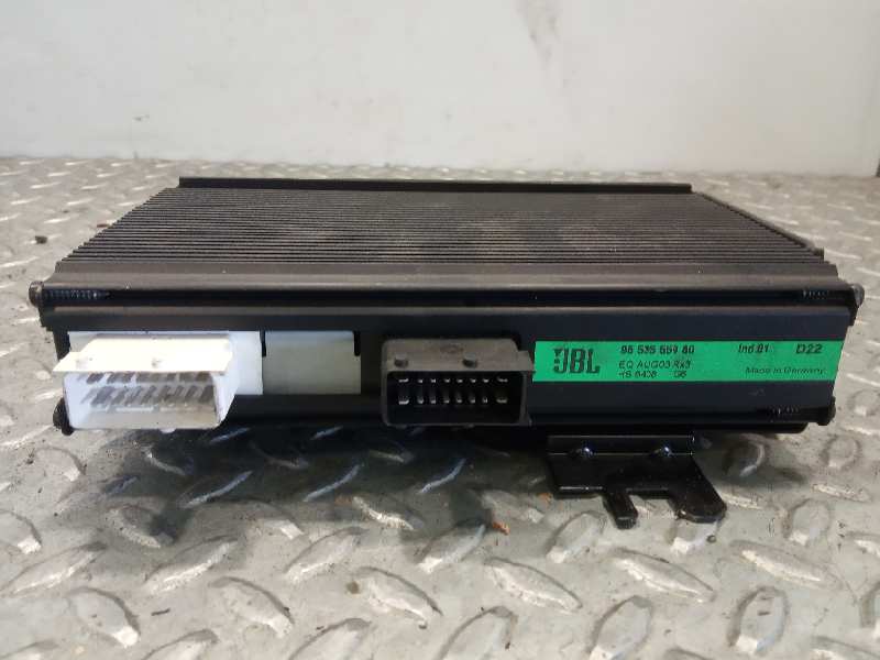 Amplificador sonido UHZ 9653555980 de Peugeot 407 2004-2011 204 CV con 1 km - pieza usada