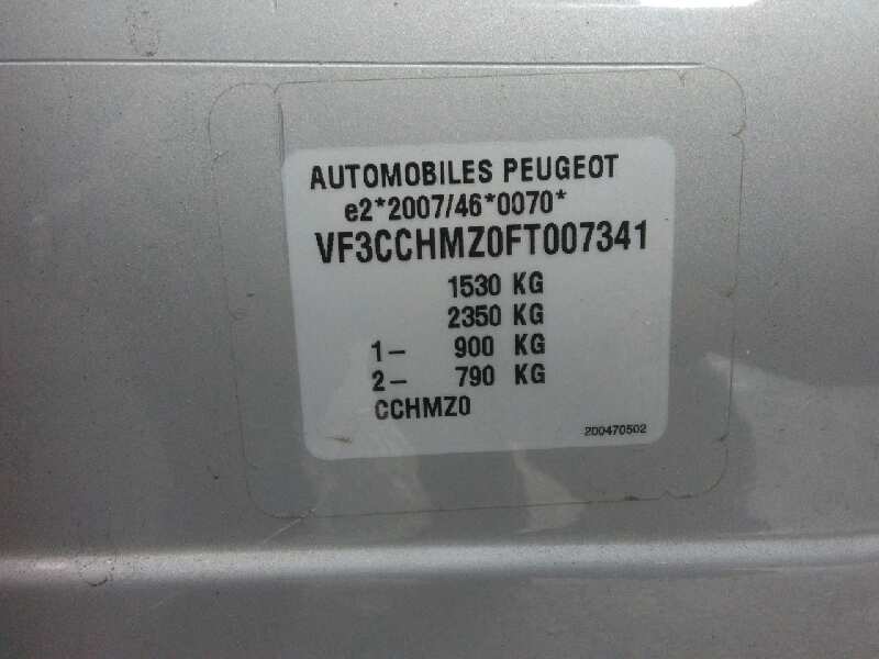 PEUGEOT 208 Peugeot 208 (2012-2015) Kairys skydelis nuo saulės (saulės apsauga) 1619396180 18675807