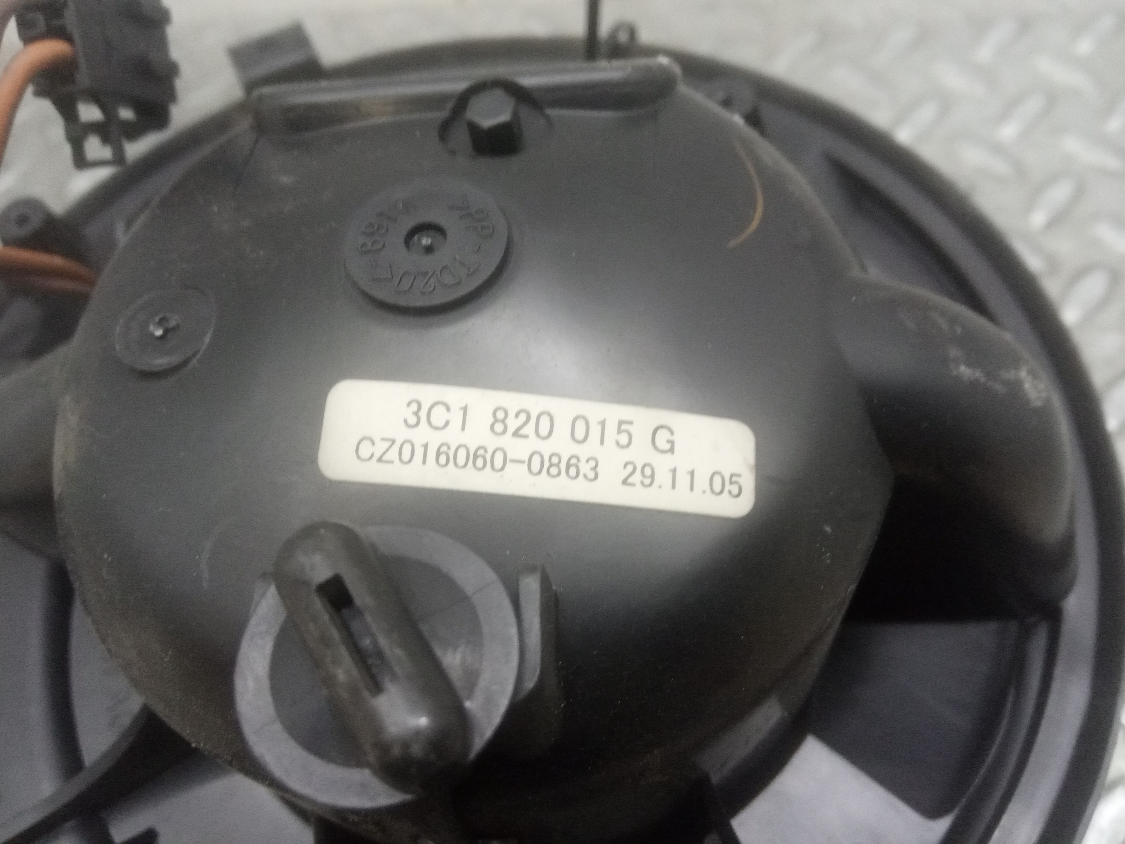 VOLKSWAGEN Passat B6 (2005-2010) Heater Blower Fan 3C1820015G, CZ0160600863 23330821