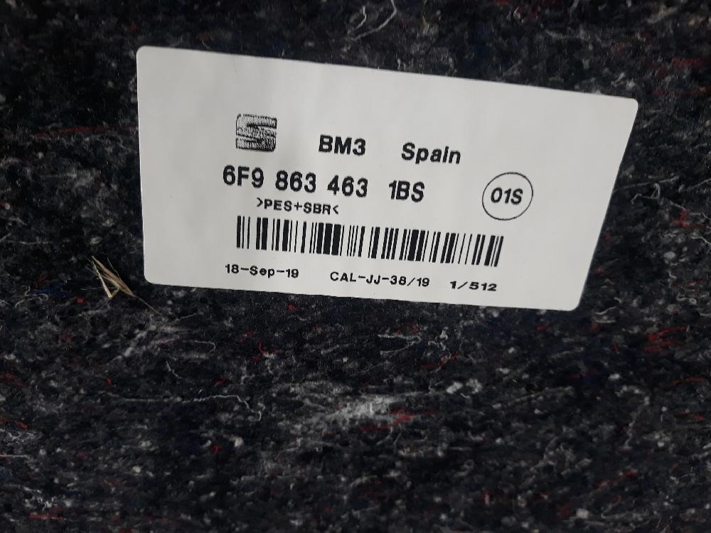 Moqueta DBY 6F9863463 de Seat Arona 2017-2019 90 CV con 1 km - pieza usada