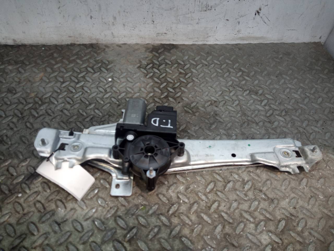 CITROËN C3 2 generation (2009-2016) Rear Right Door Window Regulator 9813093580 23369489