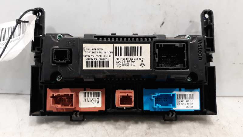 PEUGEOT 407 1 generation (2004-2010) Climate  Control Unit 96573322 18706106