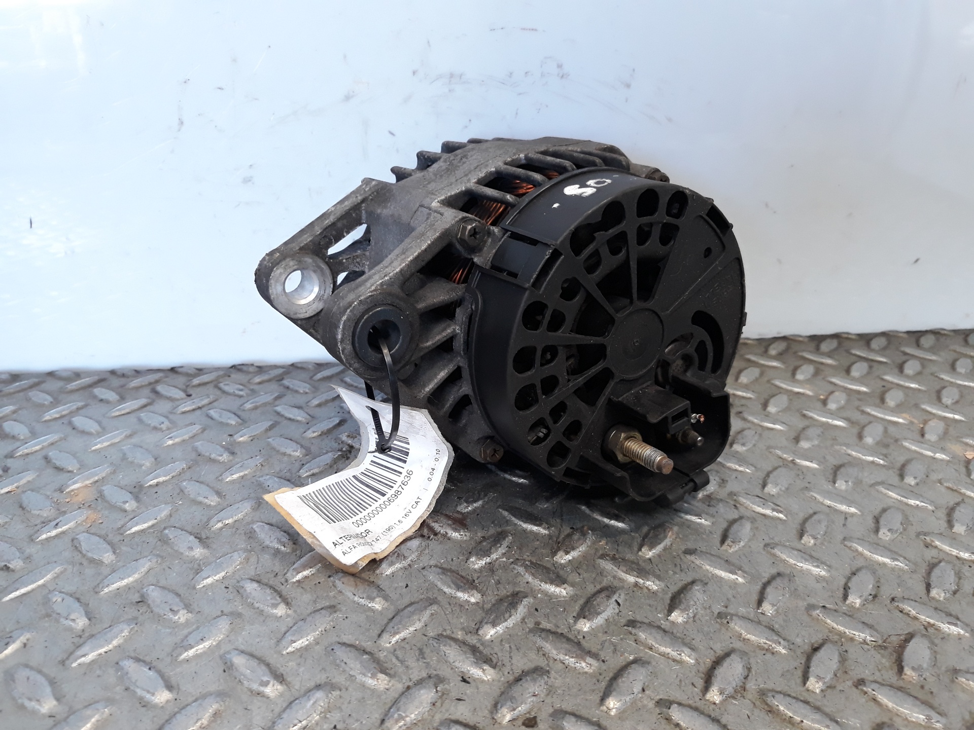 ALFA ROMEO 147 2 generation (2004-2010) Alternator C132291031 18617088