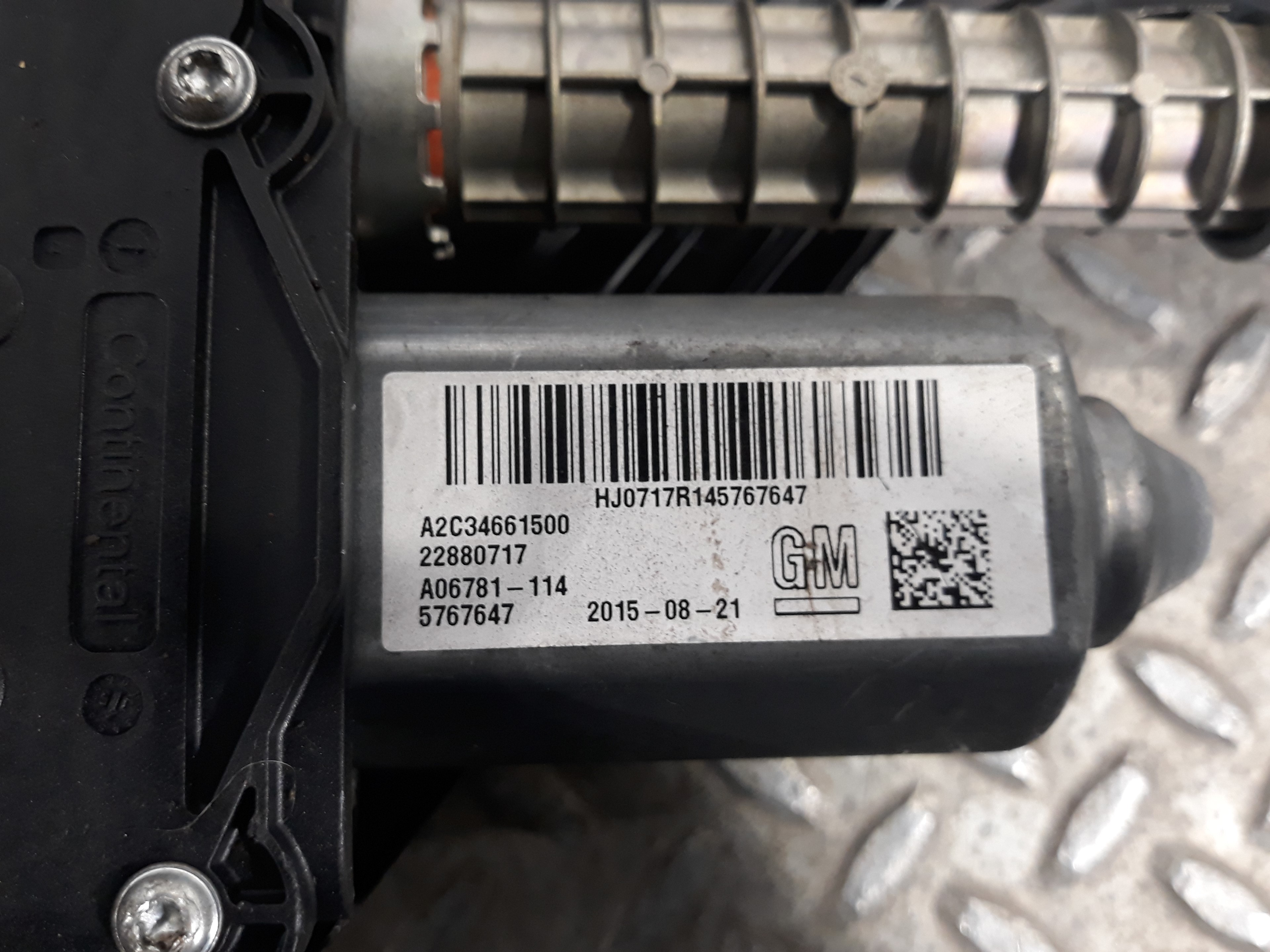 OPEL Insignia A (2008-2016) Moteur de frein à main A2C34661500, 22880717, A2C32261100 23306228