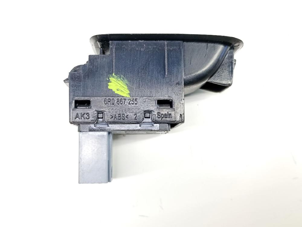Mando elevalunas trasero derecho CUSA,CYZB 6R0857255 de Volkswagen Polo v (6r1, 6c1) 2011-2014 75 CV con 163618 km - pieza usada