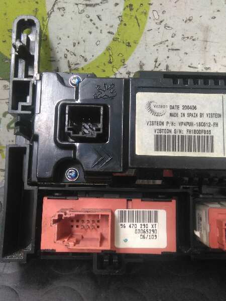 PEUGEOT 407 1 generation (2004-2010) Climate  Control Unit 96573322YW02 18647564