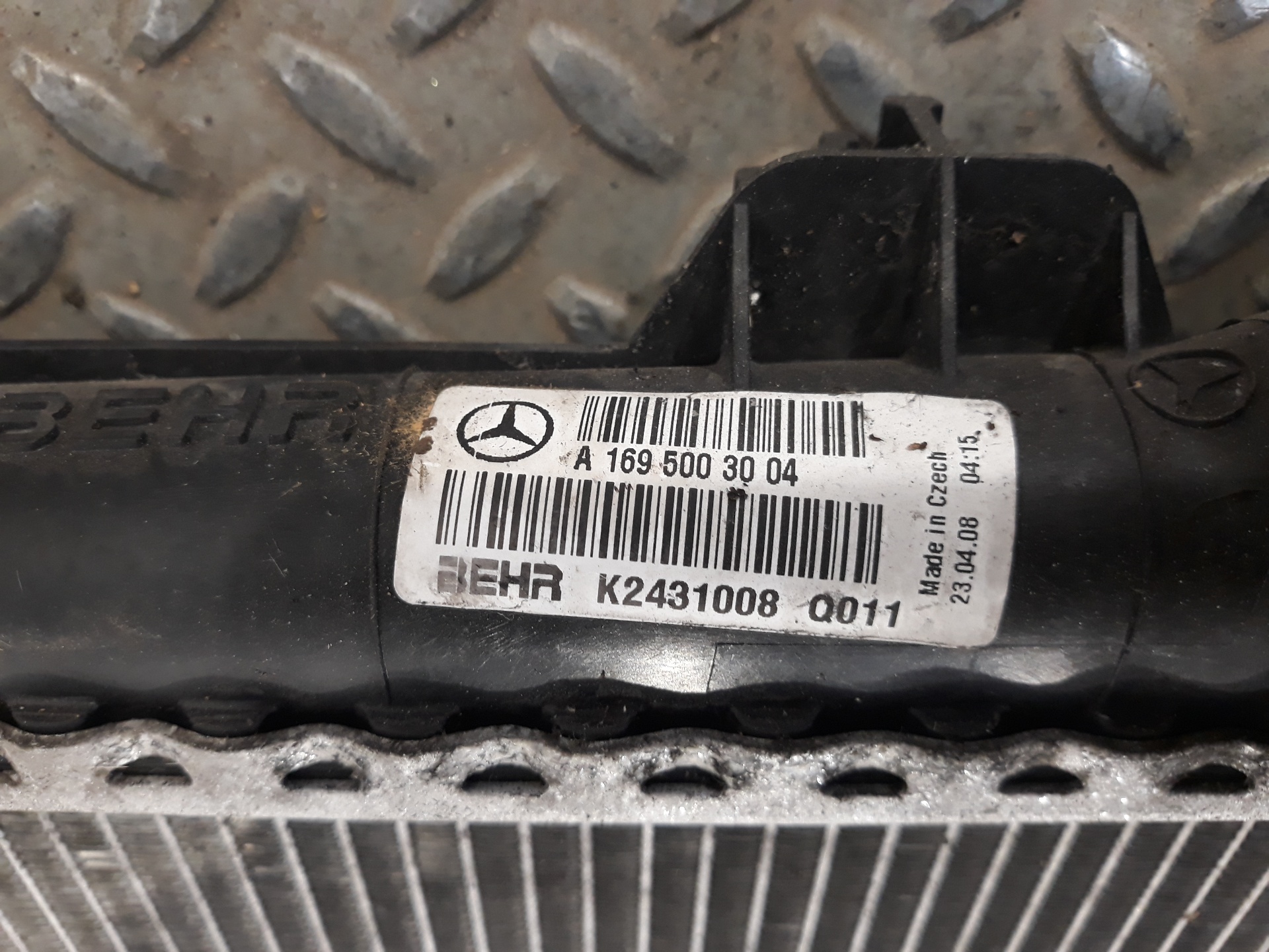 MERCEDES-BENZ B-Class W245 (2005-2011) Aušinimo radiatorius A1695001803, A1695003004 23320368