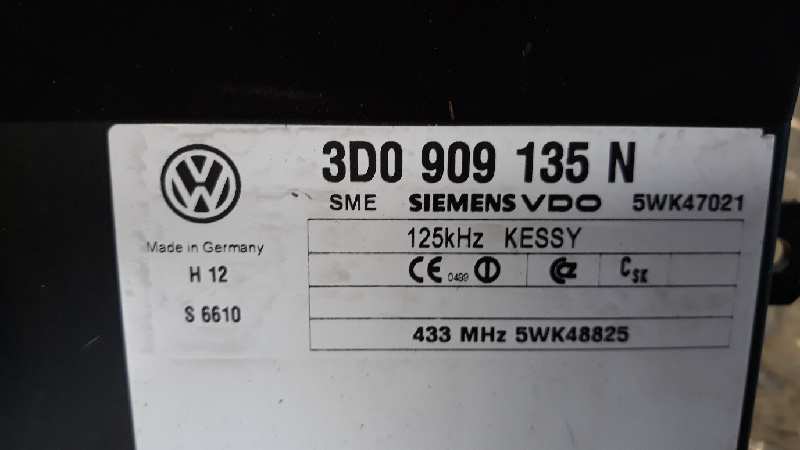 VOLKSWAGEN Touareg 1 generation (2002-2010) Other part 3D0909135N 24854384