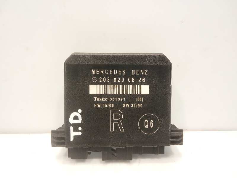 MERCEDES-BENZ C-Class W203/S203/CL203 (2000-2008) Komforto valdymo blokas 2038200826 18747164