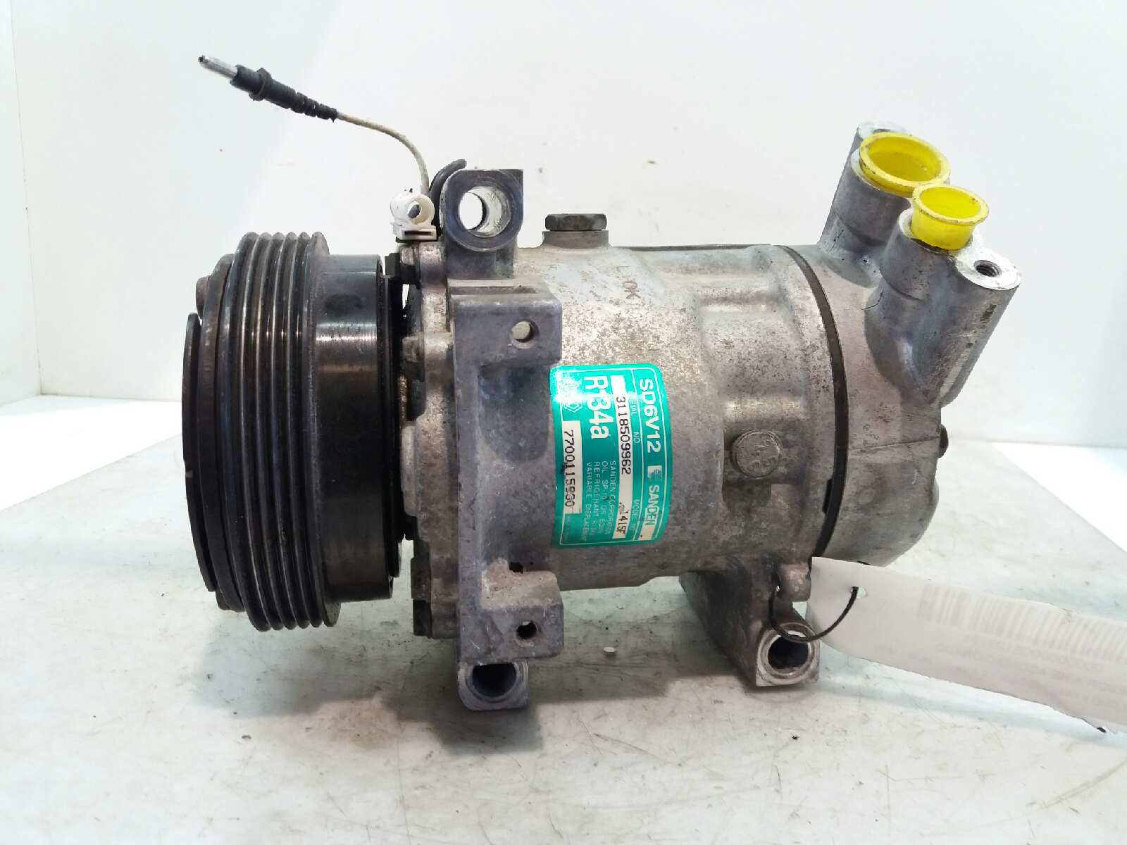 RENAULT Clio 2 generation (1998-2013) Air Condition Pump SD6V121415F 18689499