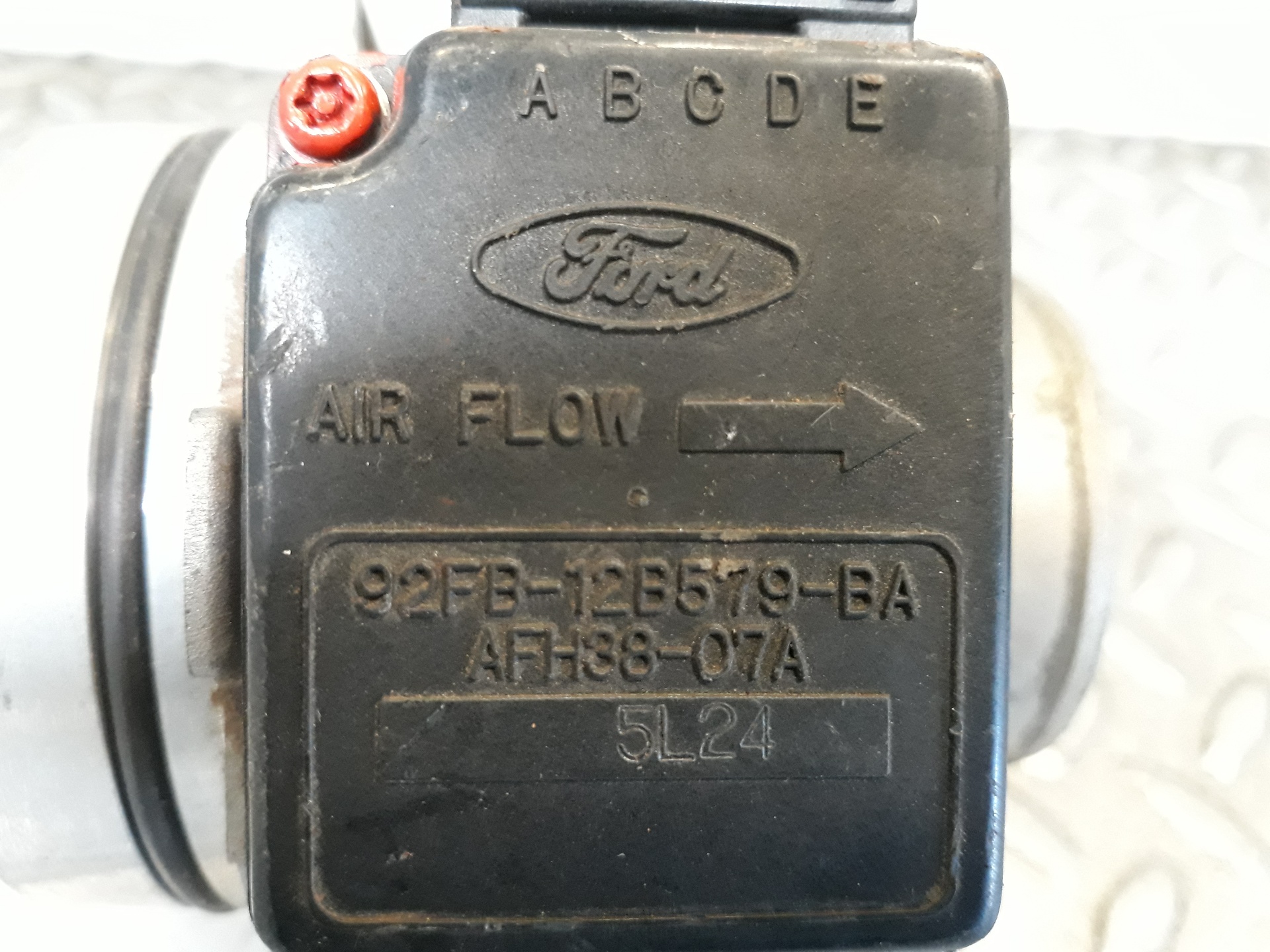 FORD Capteur de débit massique d'air MAF 92FB12B579BA 18401508