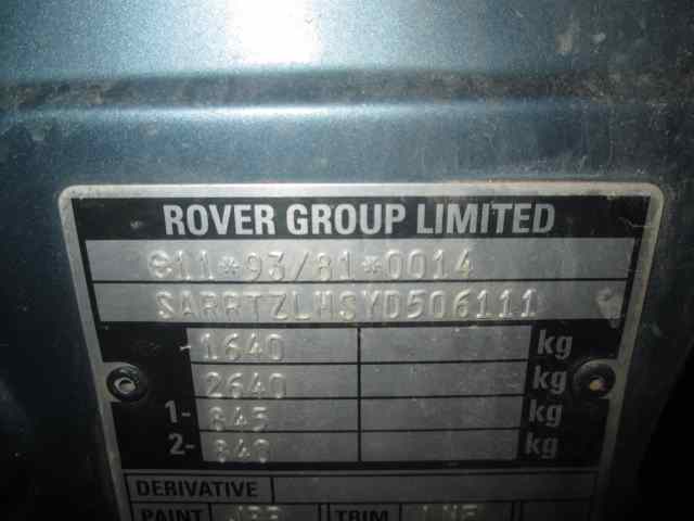 ROVER 45 1 generation (1999-2005) Rétroviseur latéral gauche CRJ100290PMP 18539032