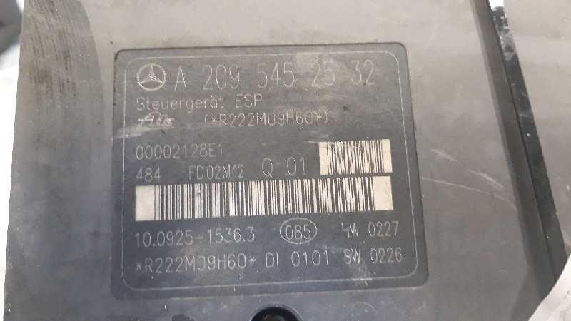 MERCEDES-BENZ C-Class W203/S203/CL203 (2000-2008) ABS blokas A2034310812Q01,A2034310812Q01 18667174