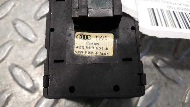 AUDI A8 D3/4E (2002-2010) Commutateur de fenêtre de porte avant gauche 4E0959851B 23686958