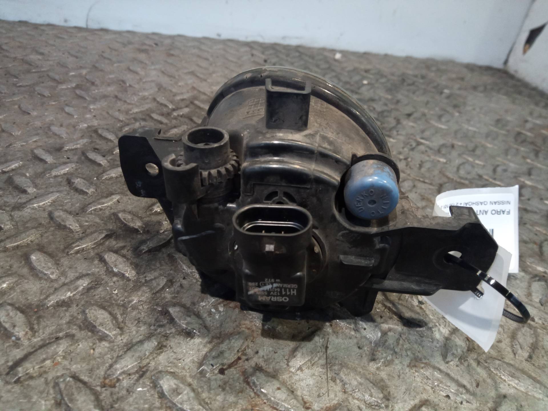 NISSAN Qashqai 1 generation (2007-2014) Priekinis kairys priešrūkinis žibintas 261558990A, 89206431 23708498