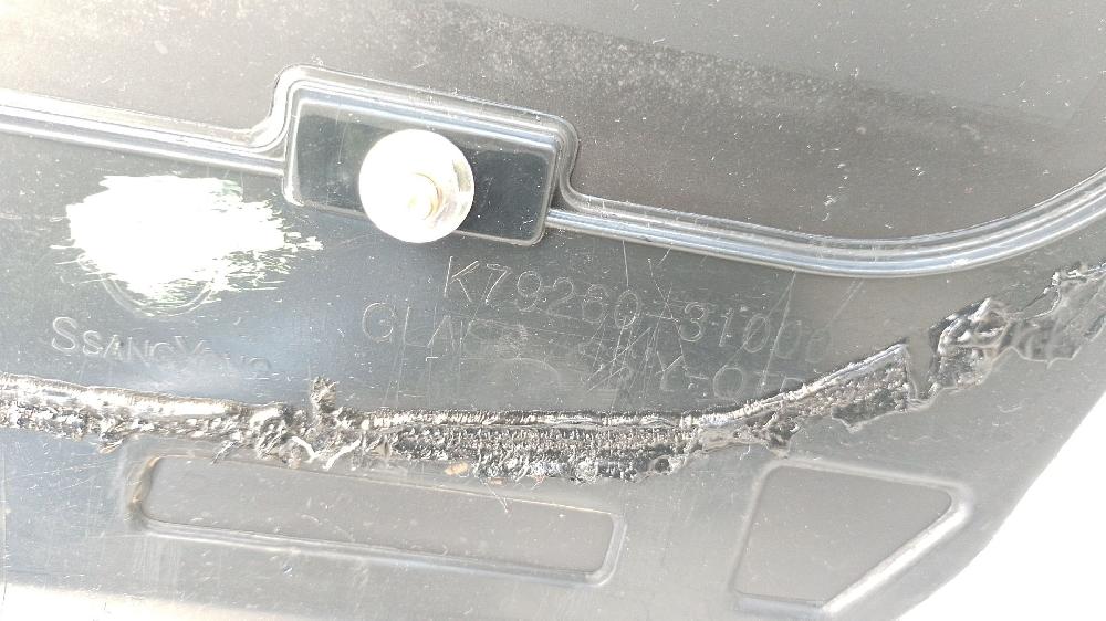 Luna custodia trasera derecha D20DT K7926031000 de Ssangyong Actyon sports i (qj) 2007-0 141 CV - pieza usada