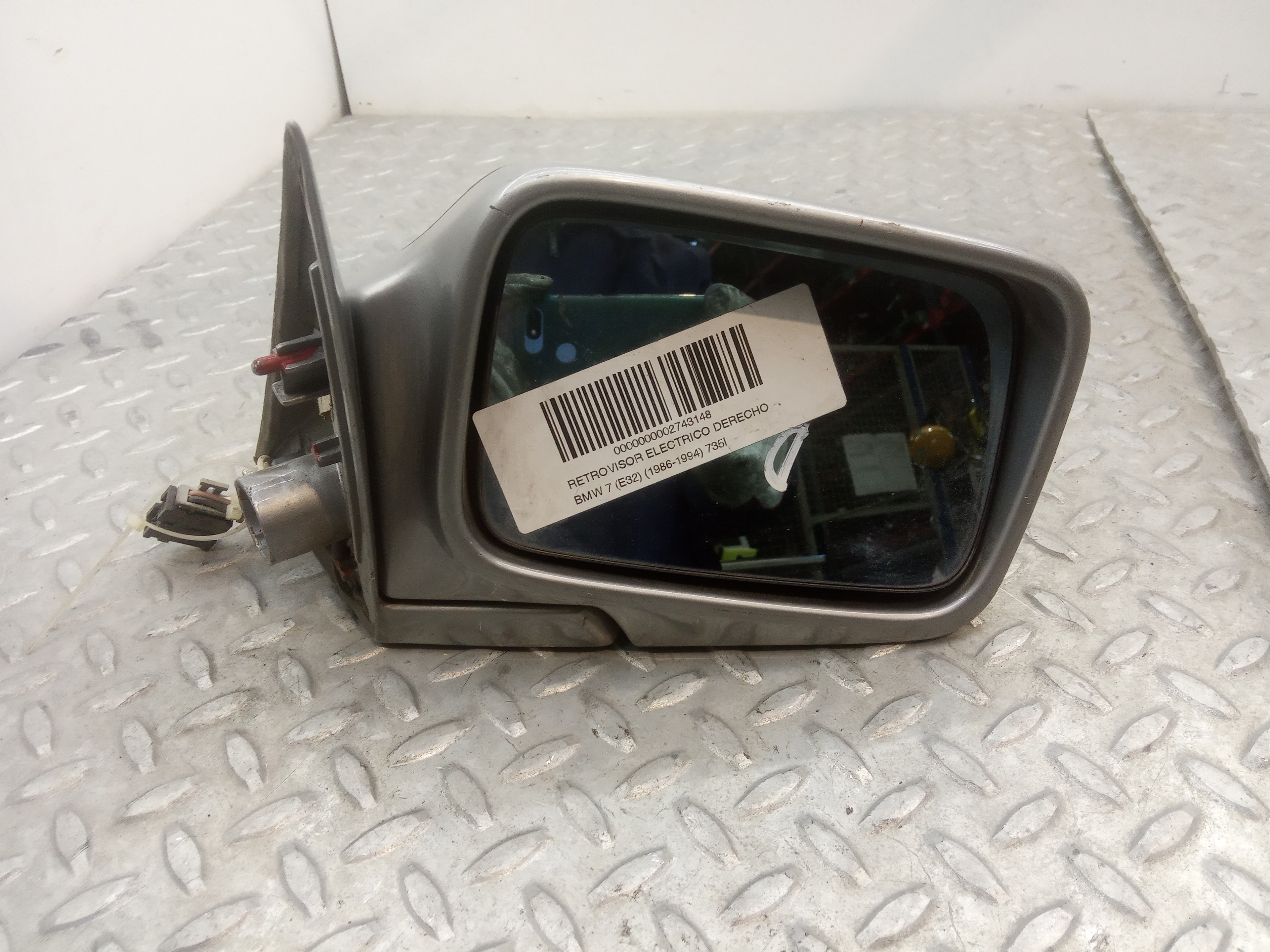 BMW 7 Series E32 (1986-1994) Right Side Wing Mirror ELECTRICO 18435135