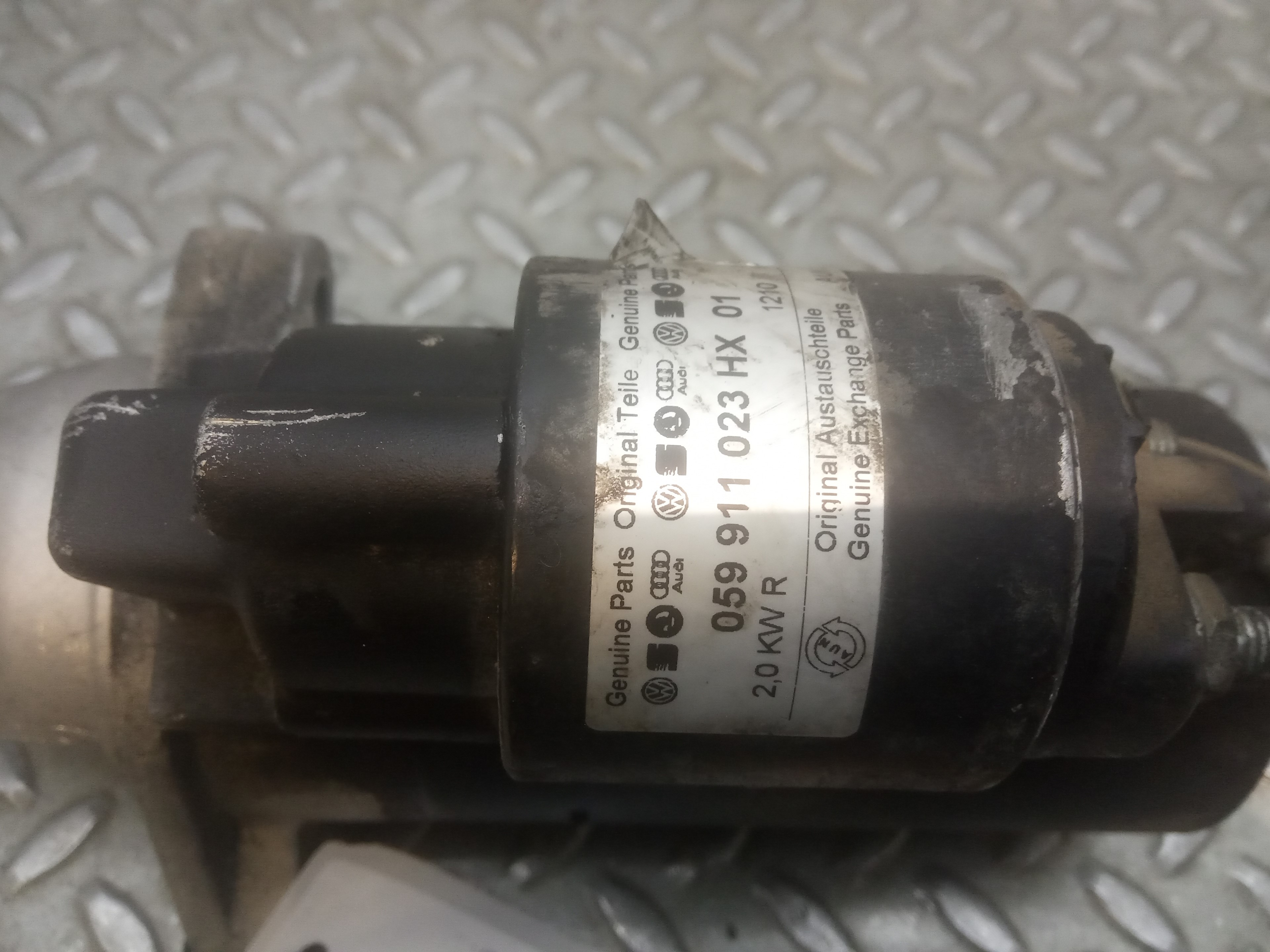 FIAT A3 8L (1996-2003) Starter Motor 059911023HX 23330938